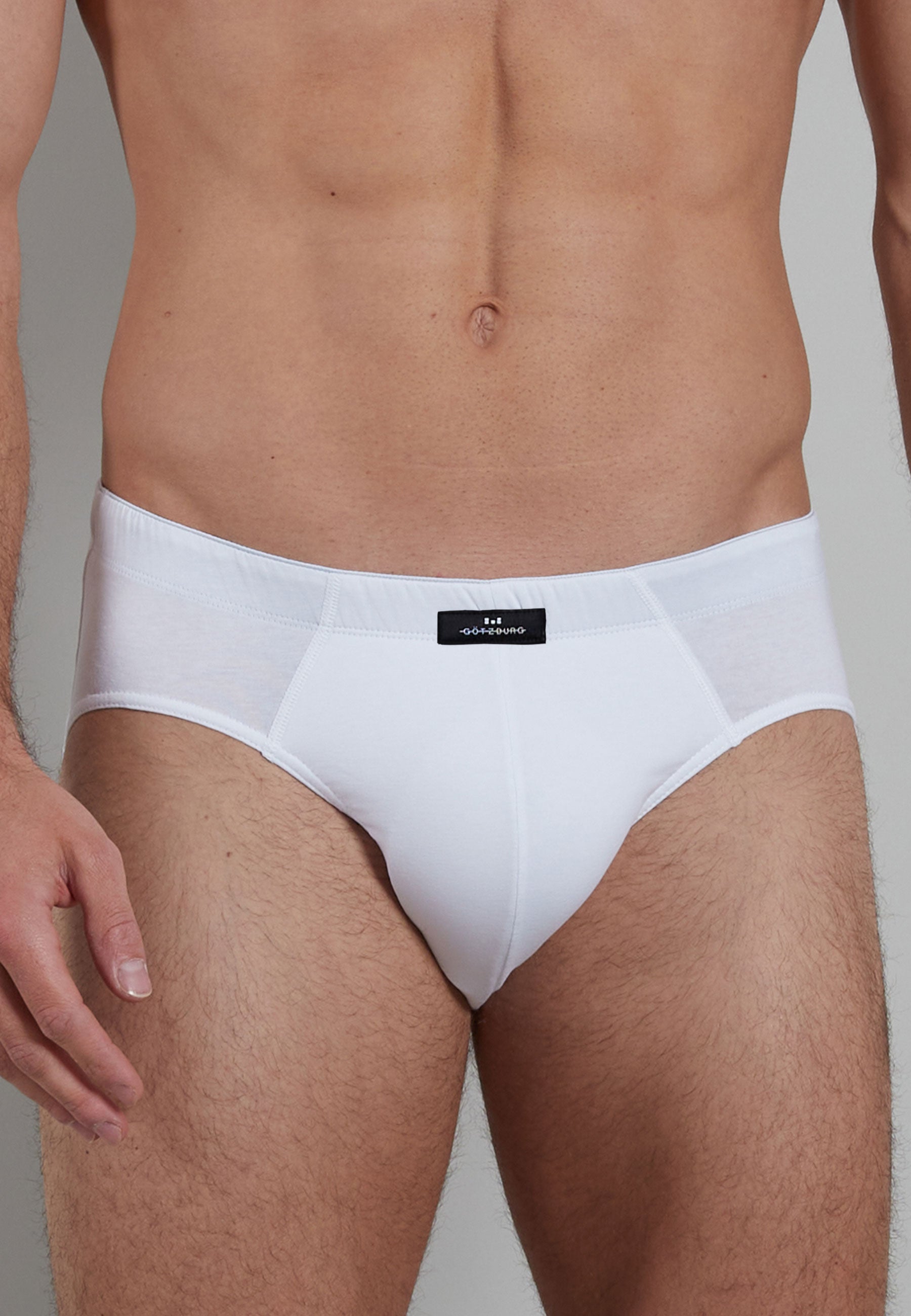 GÖTZBURG Herren Slip uni 1er Pack