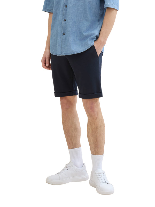 Slim Piqué Chino Shorts