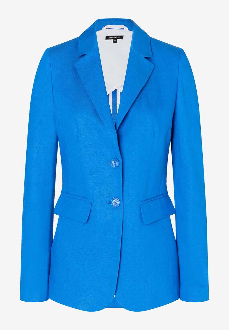 Leinen/Lyocell Blazer magic blue Sommer-Kollektion