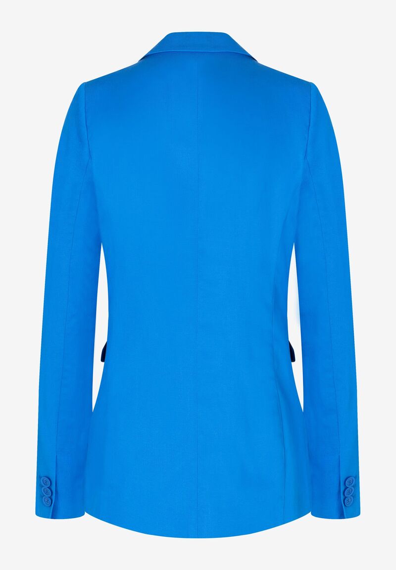 Leinen/Lyocell Blazer magic blue Sommer-Kollektion