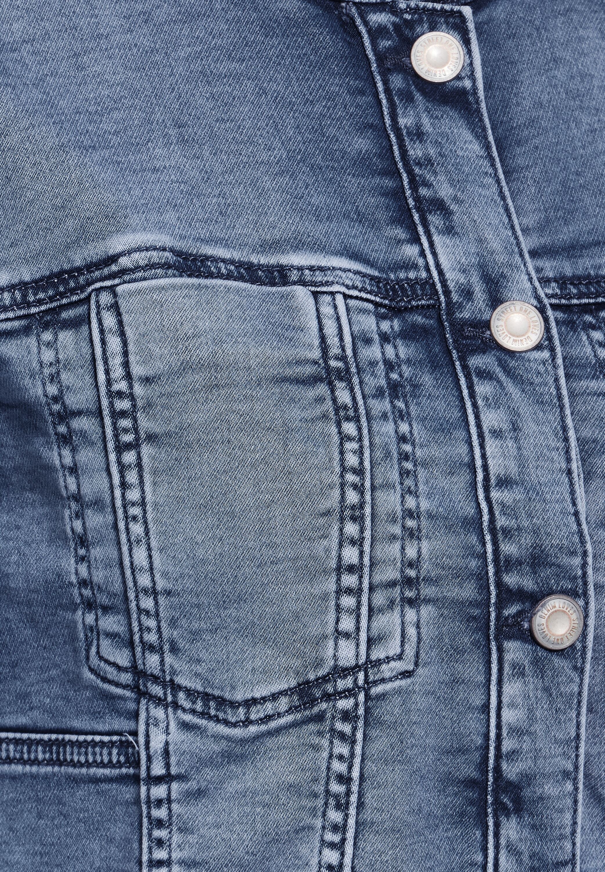 Kurze Jeansjacke
