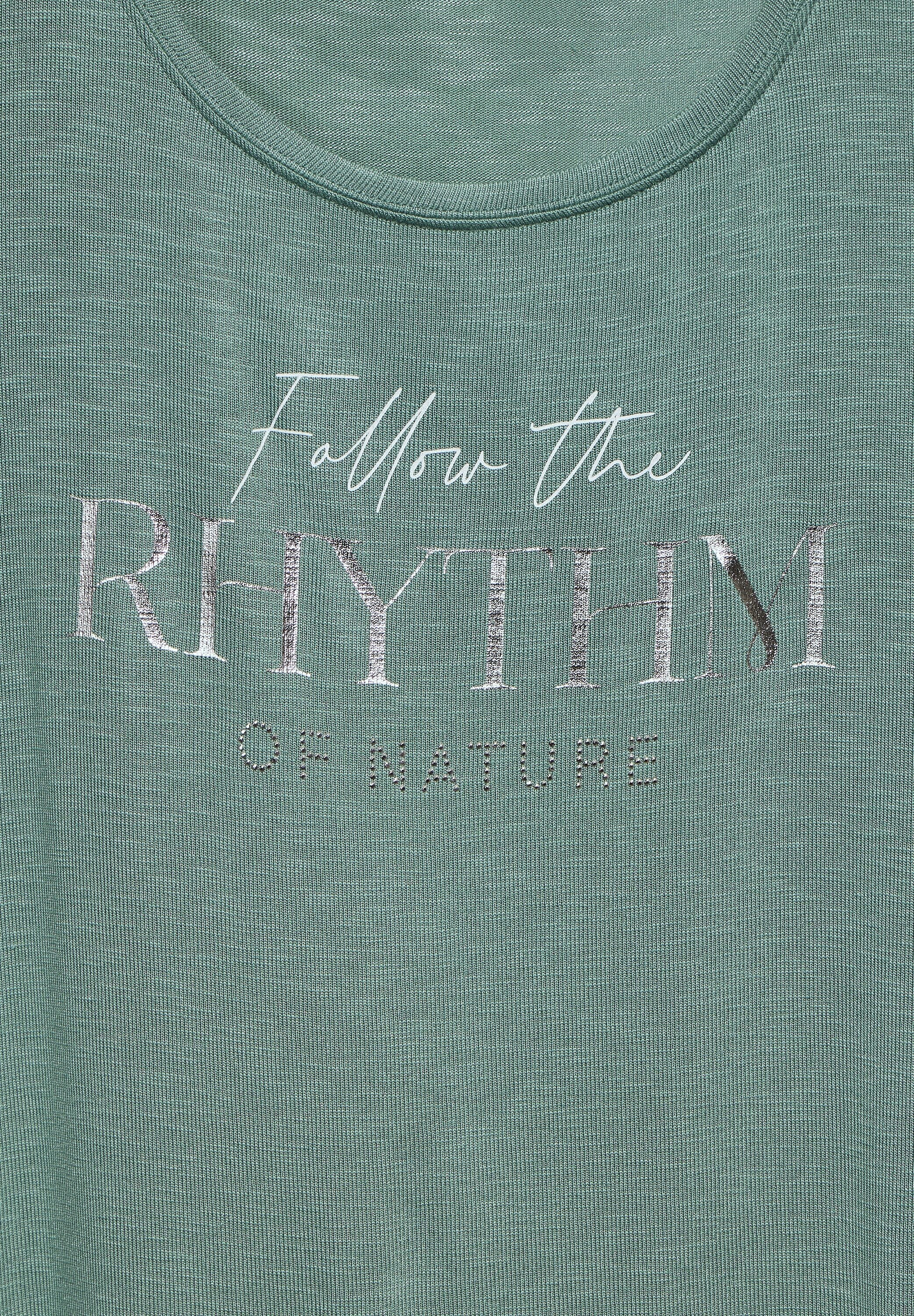 T-Shirt mit Schriftzug