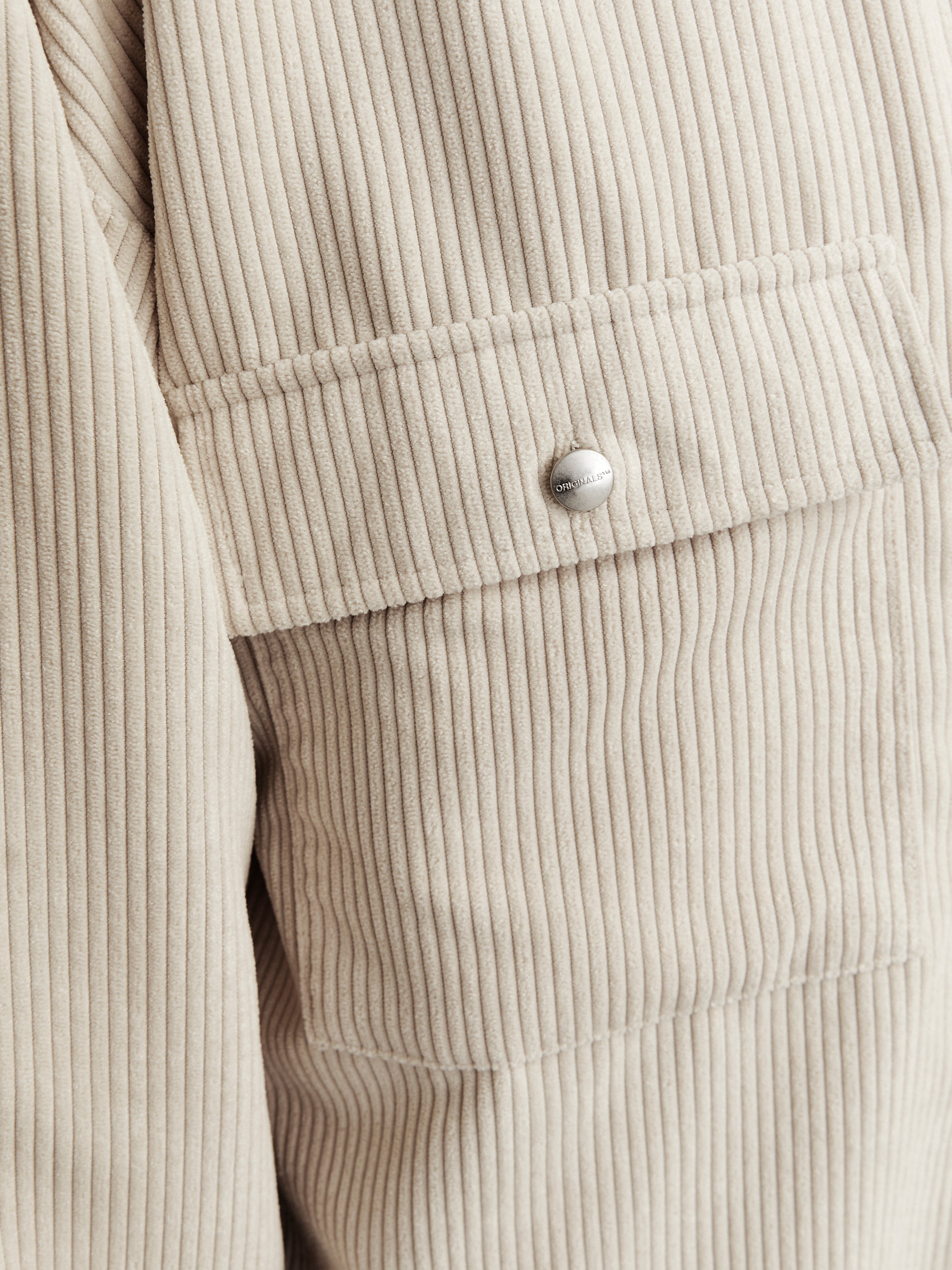 JORQUEENS CORD OVERSHIRT LS