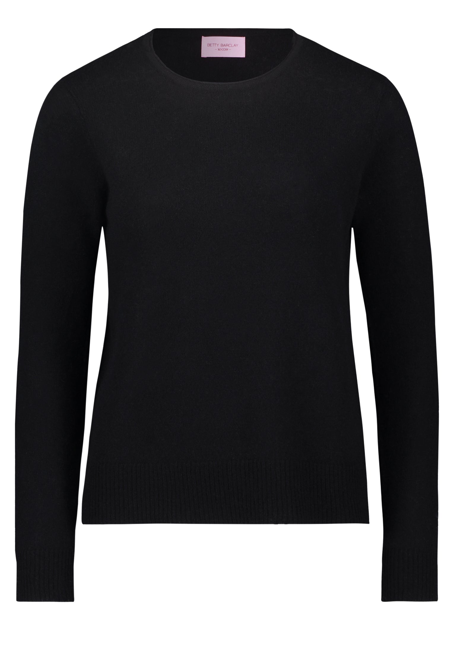 Feinstrickpullover 100 % Kaschmir mit Rundhalsausschnitt