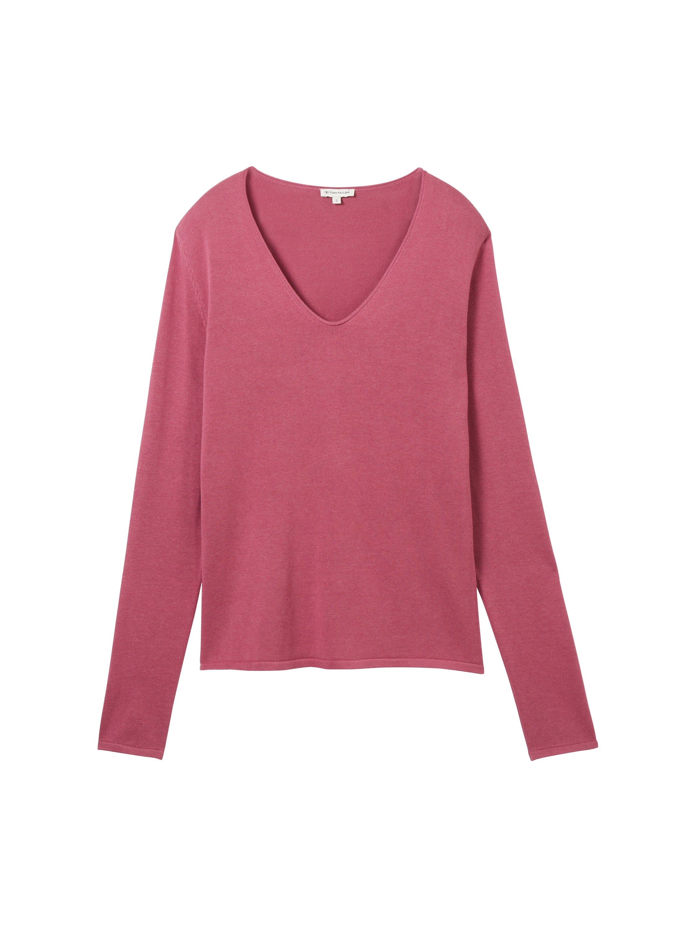 sweater basic v-neck