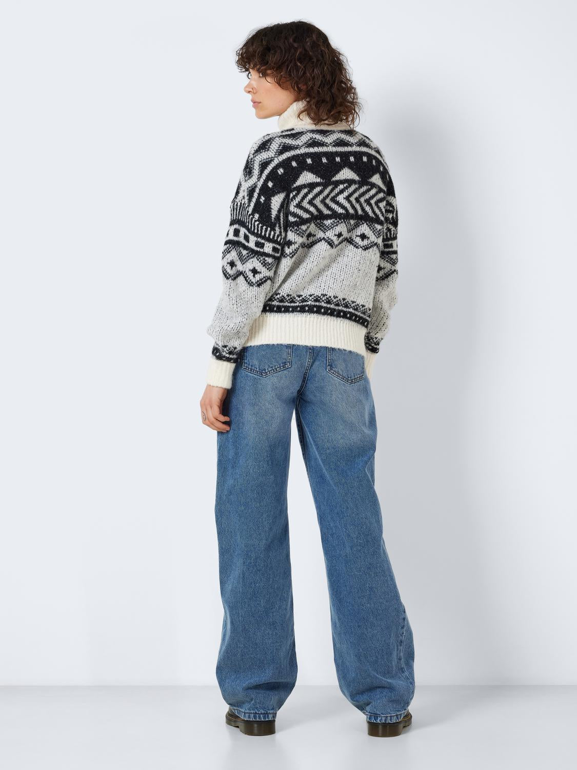 NMSHARE L/S ROLL NECK KNIT FWD