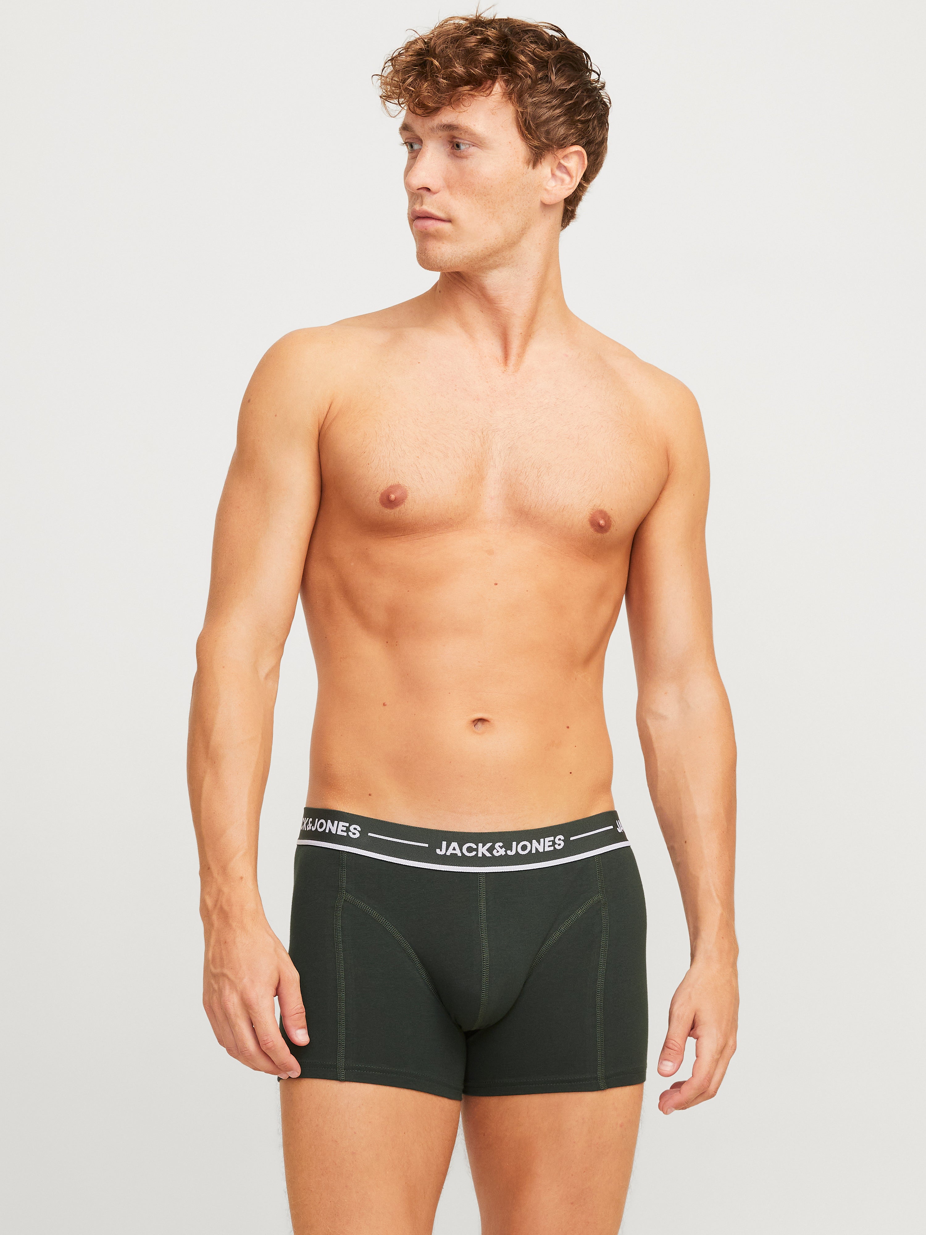 JACCLAUS SOLID TRUNKS 3 PACK SN