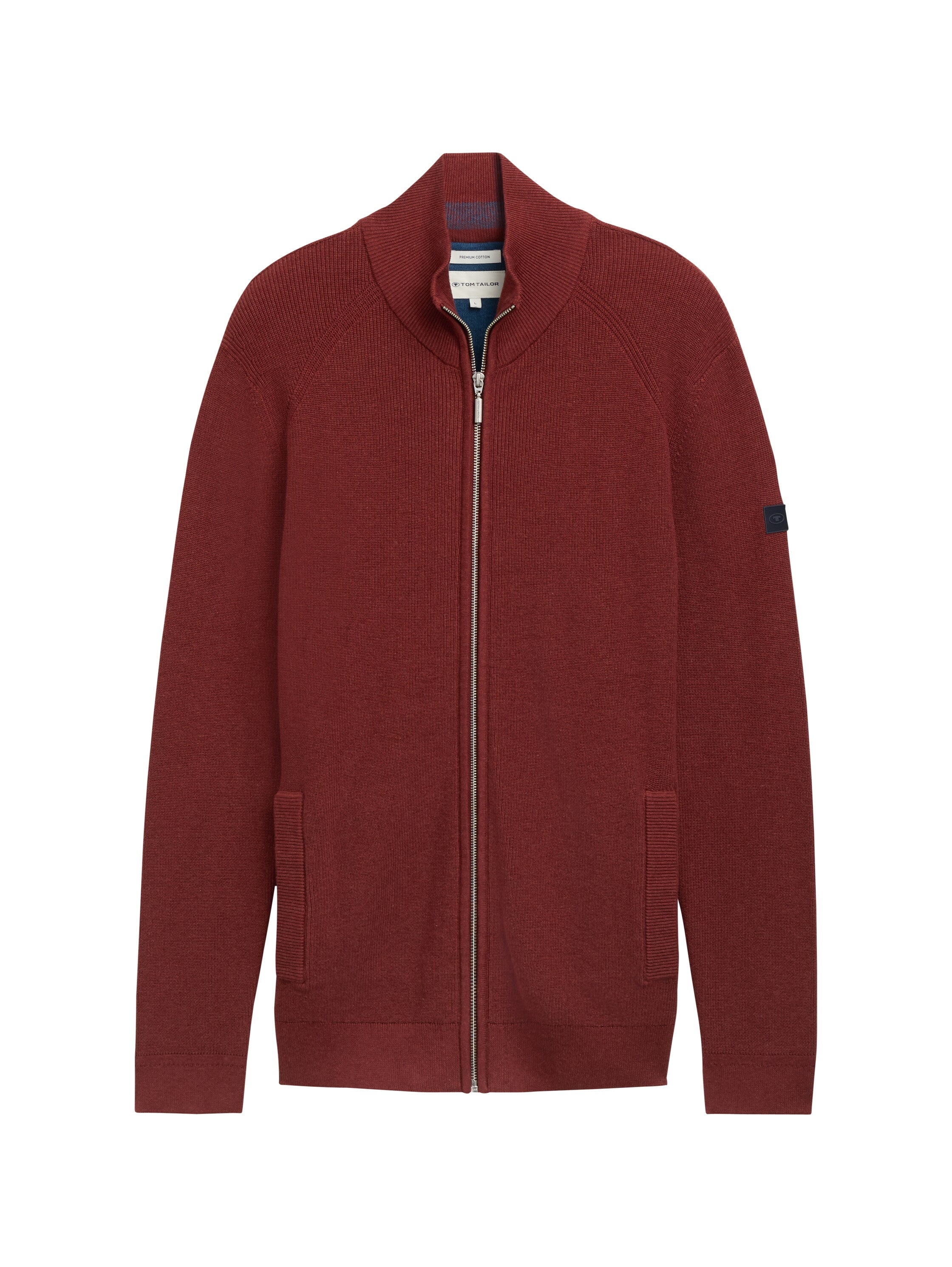 Strukturierte Strickjacke