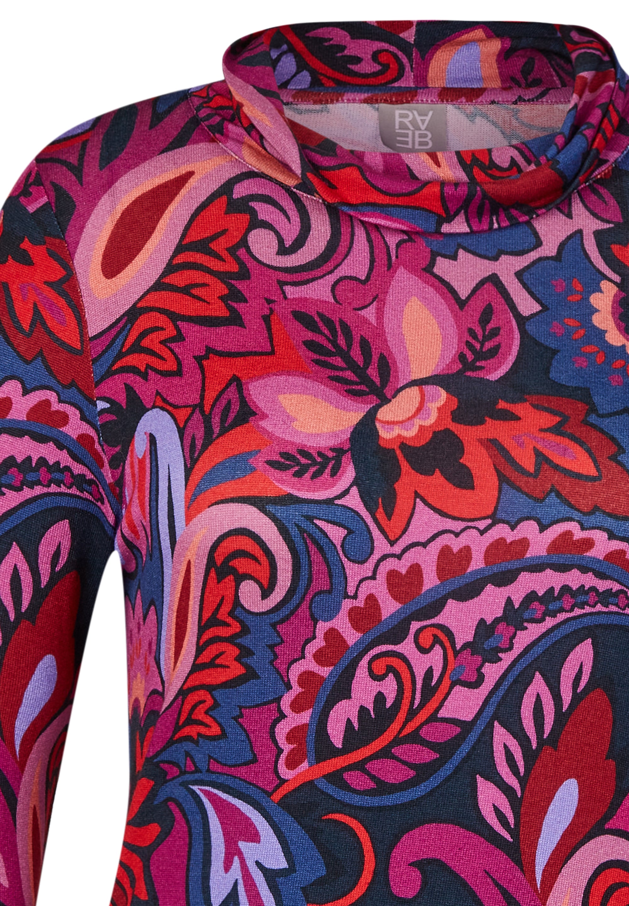 Rollkragen-Shirt langarm