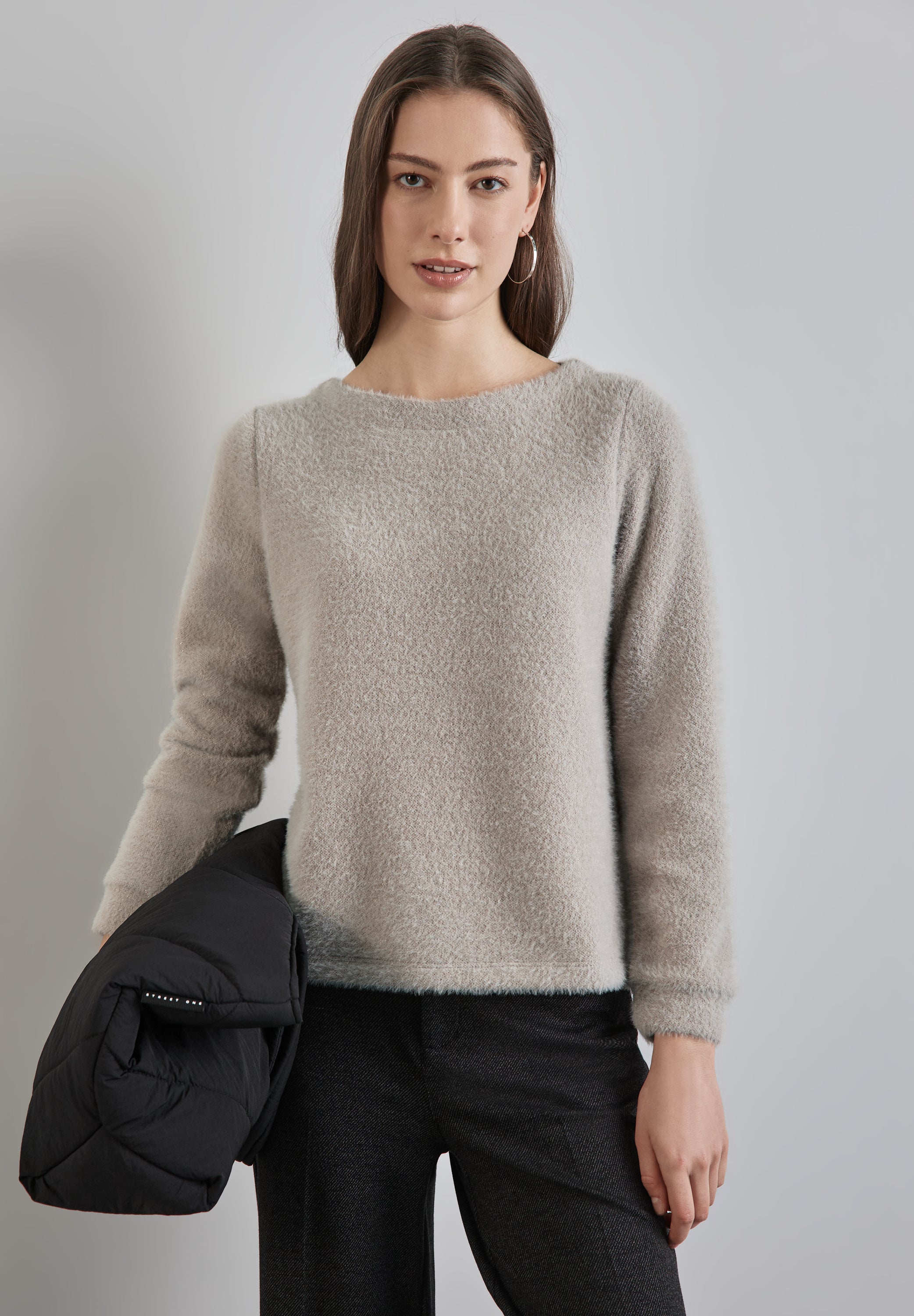 Shirt mit Glitzerdetails