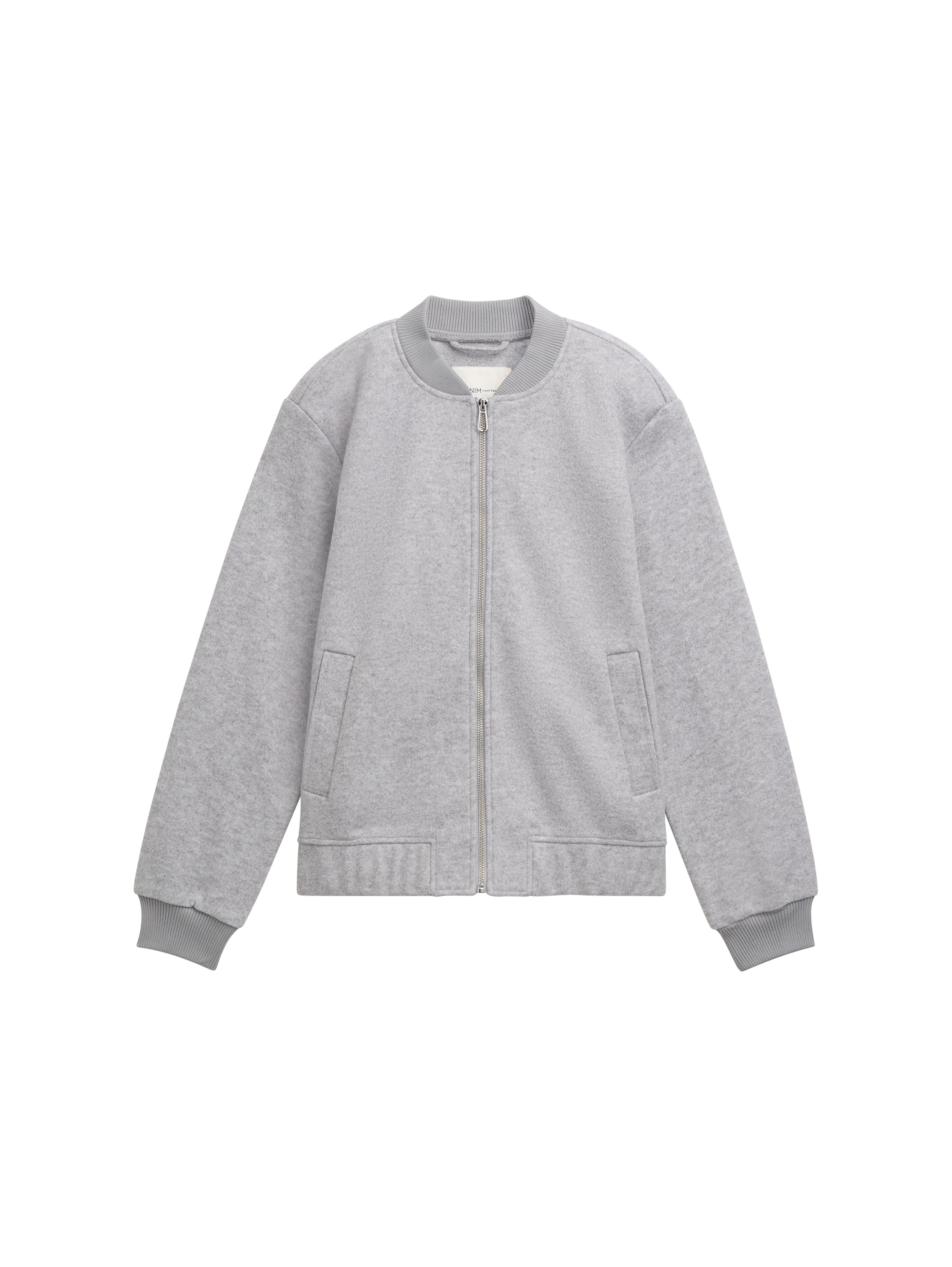 Bomberjacke in Melange-Optik