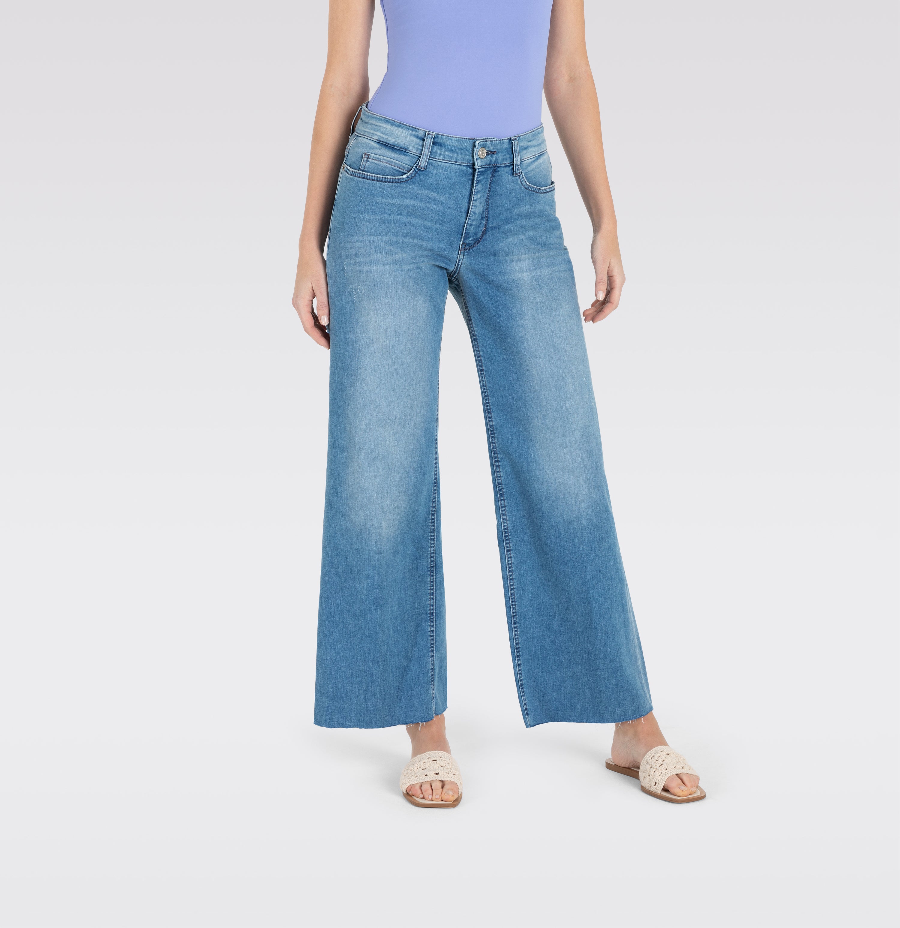 MAC JEANS - WIDE, Authentic Stretch Denim