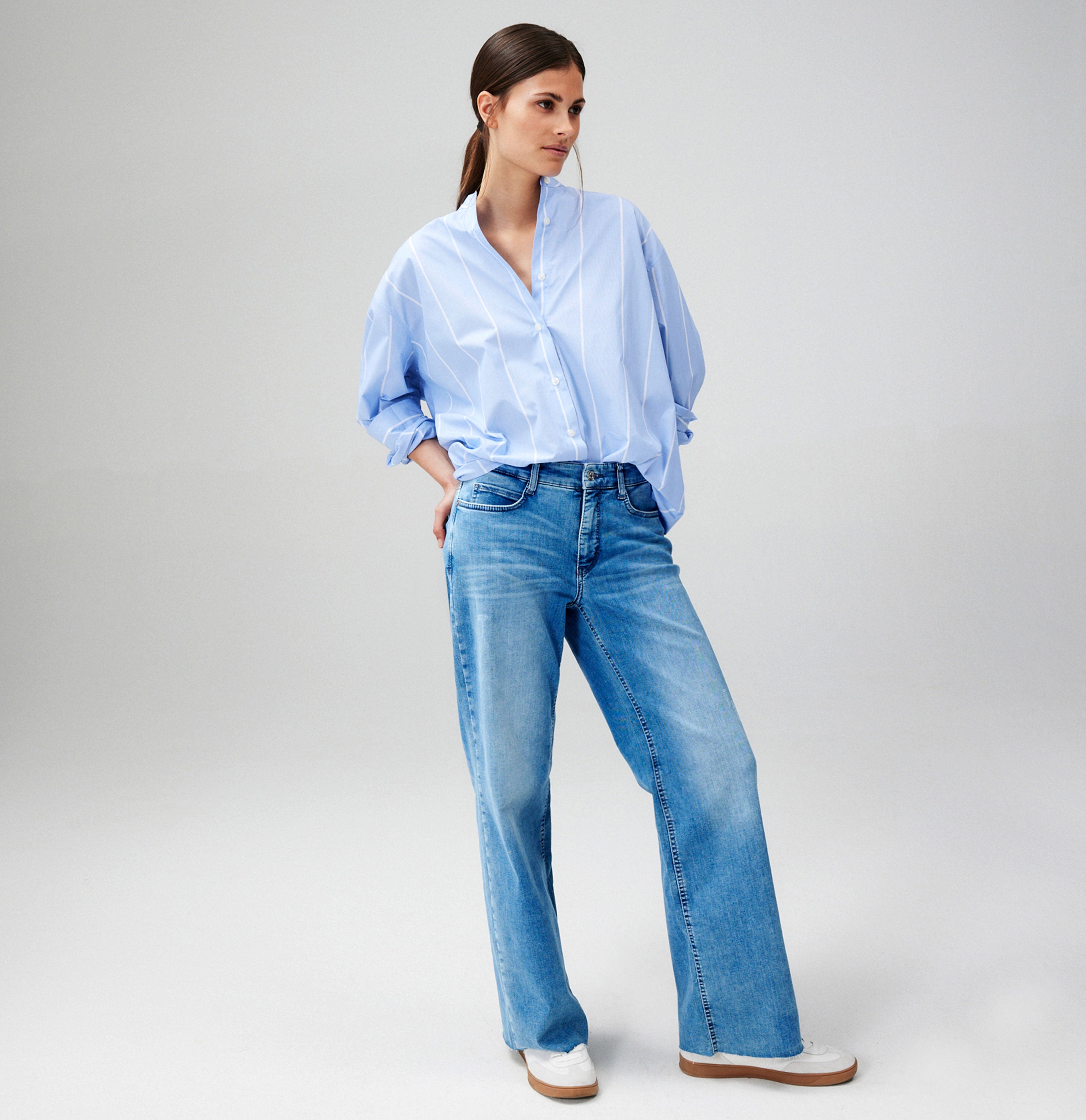 MAC JEANS - WIDE, Authentic Stretch Denim