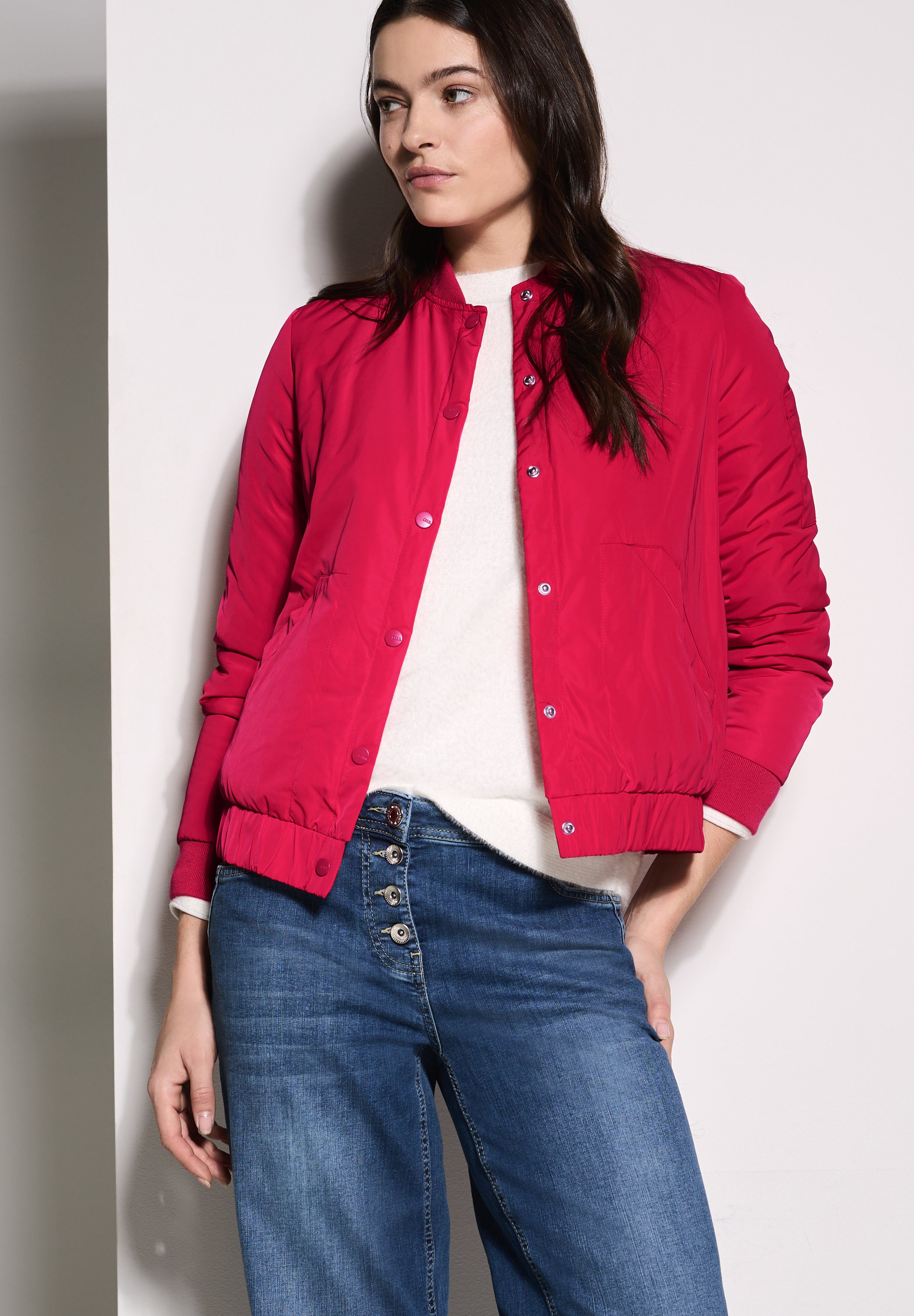 Blouson mit Knopfleiste