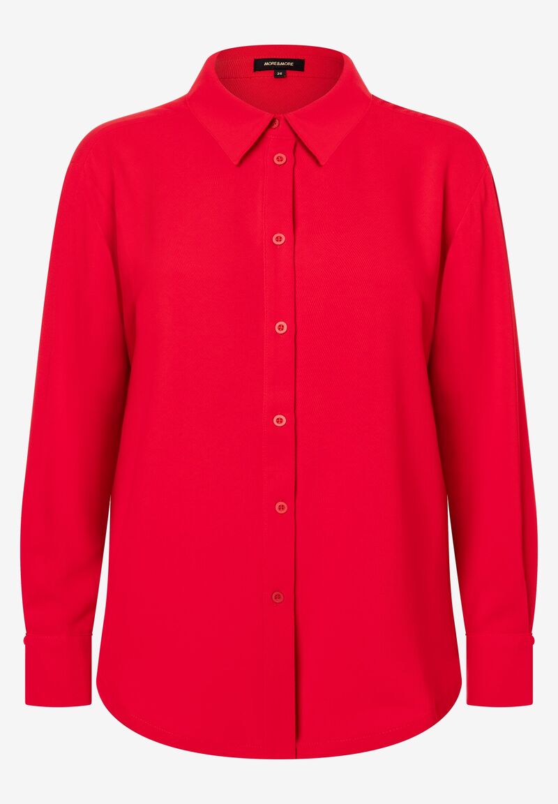 lange Bluse soft red Frühjahrs-Kollektion
