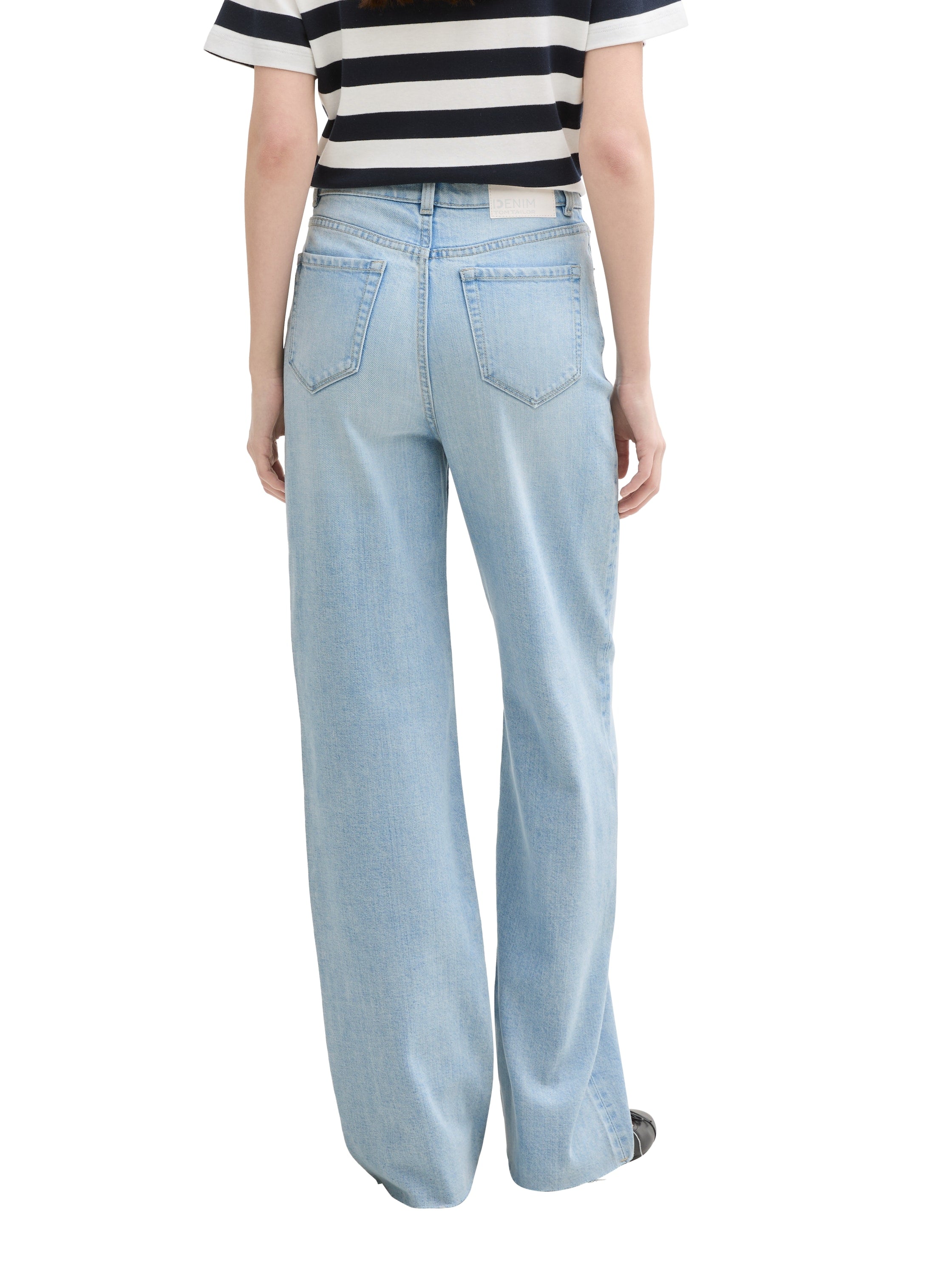 Wide Leg Jeans mit Stretch-Anteil