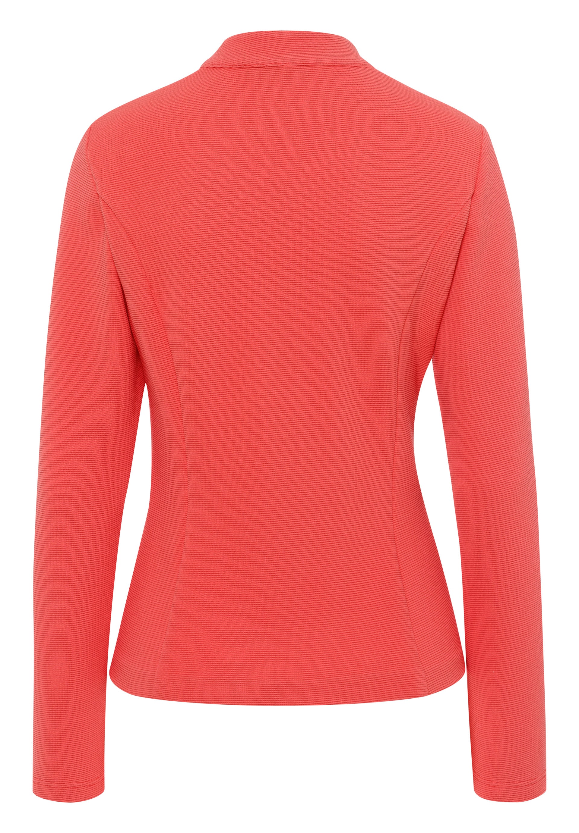 Blazerjacke NOS aus Jersey-Rippe mit Zipp