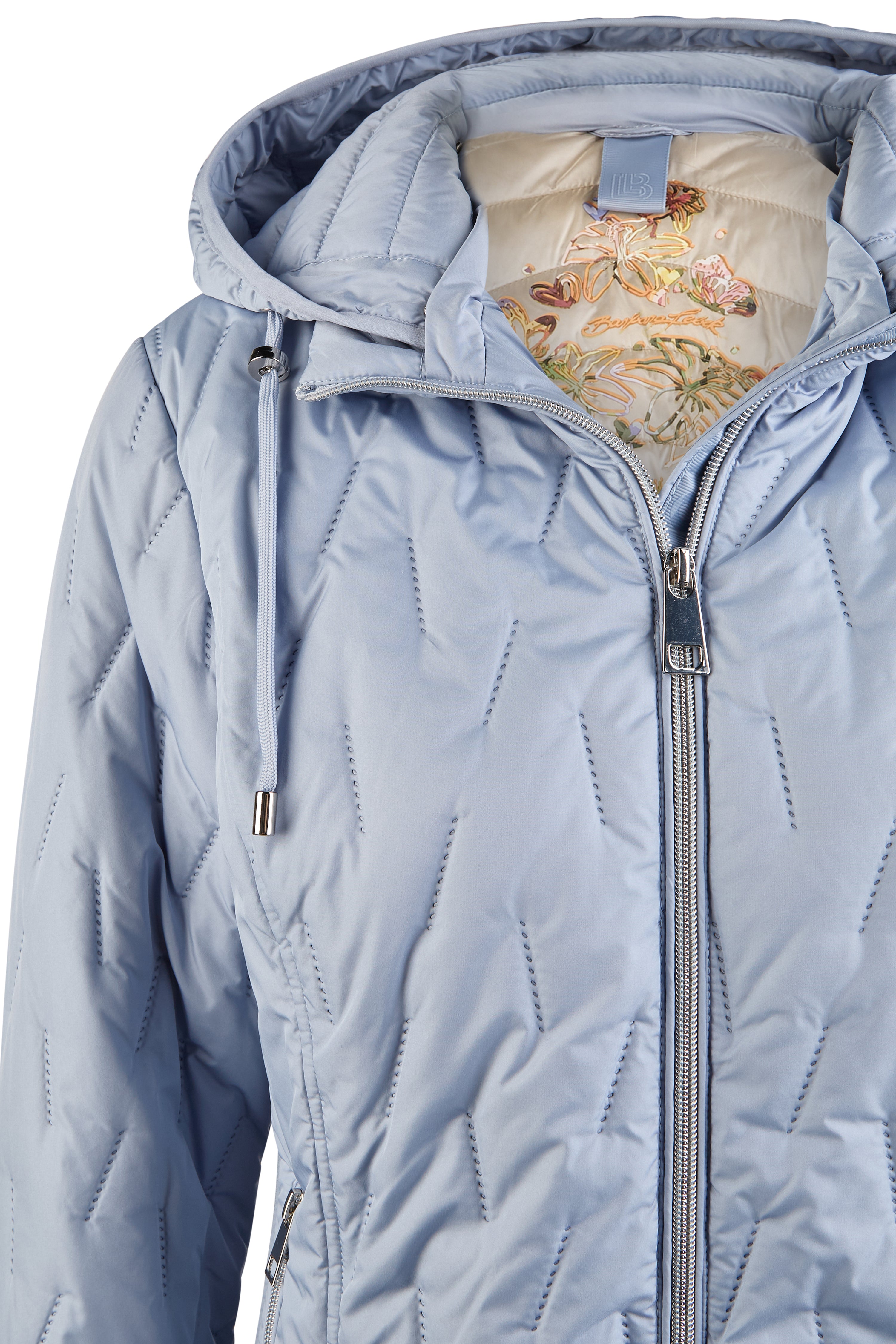 Steppjacke mit Kapuze