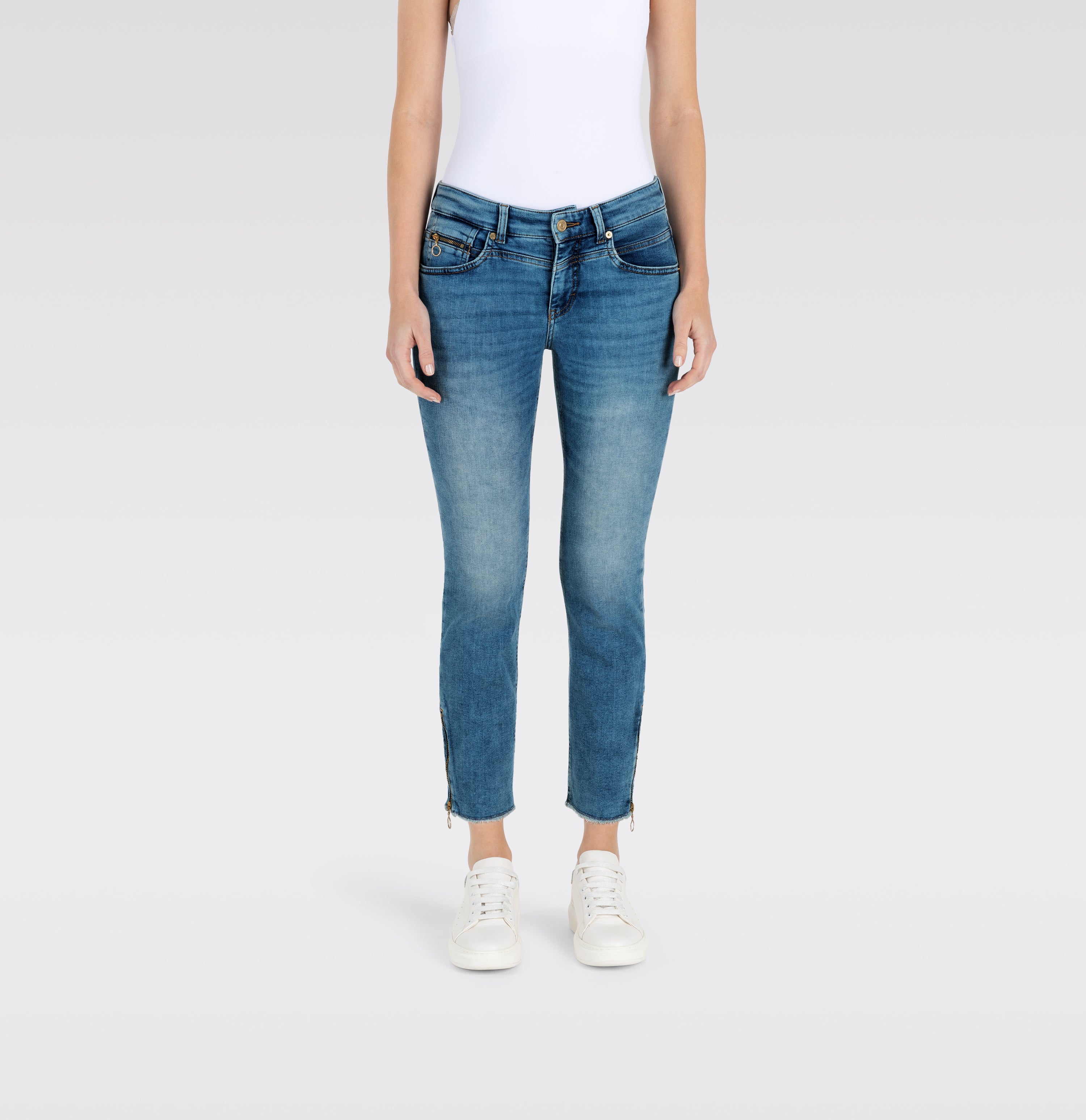 MAC JEANS - RICH SLIM, Light authentic denim