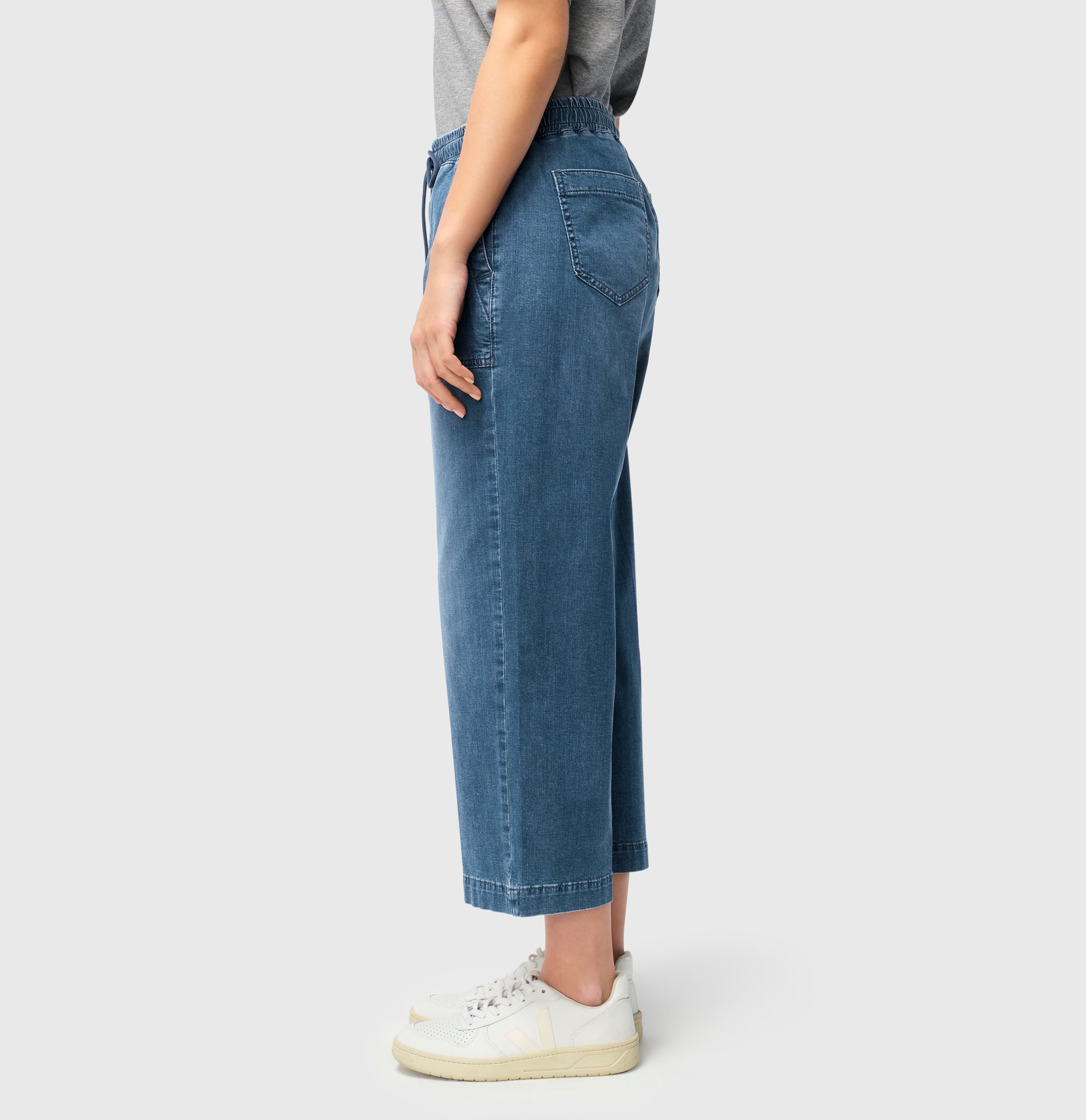 MAC JEANS - CULOTTE, Super soft summer denim