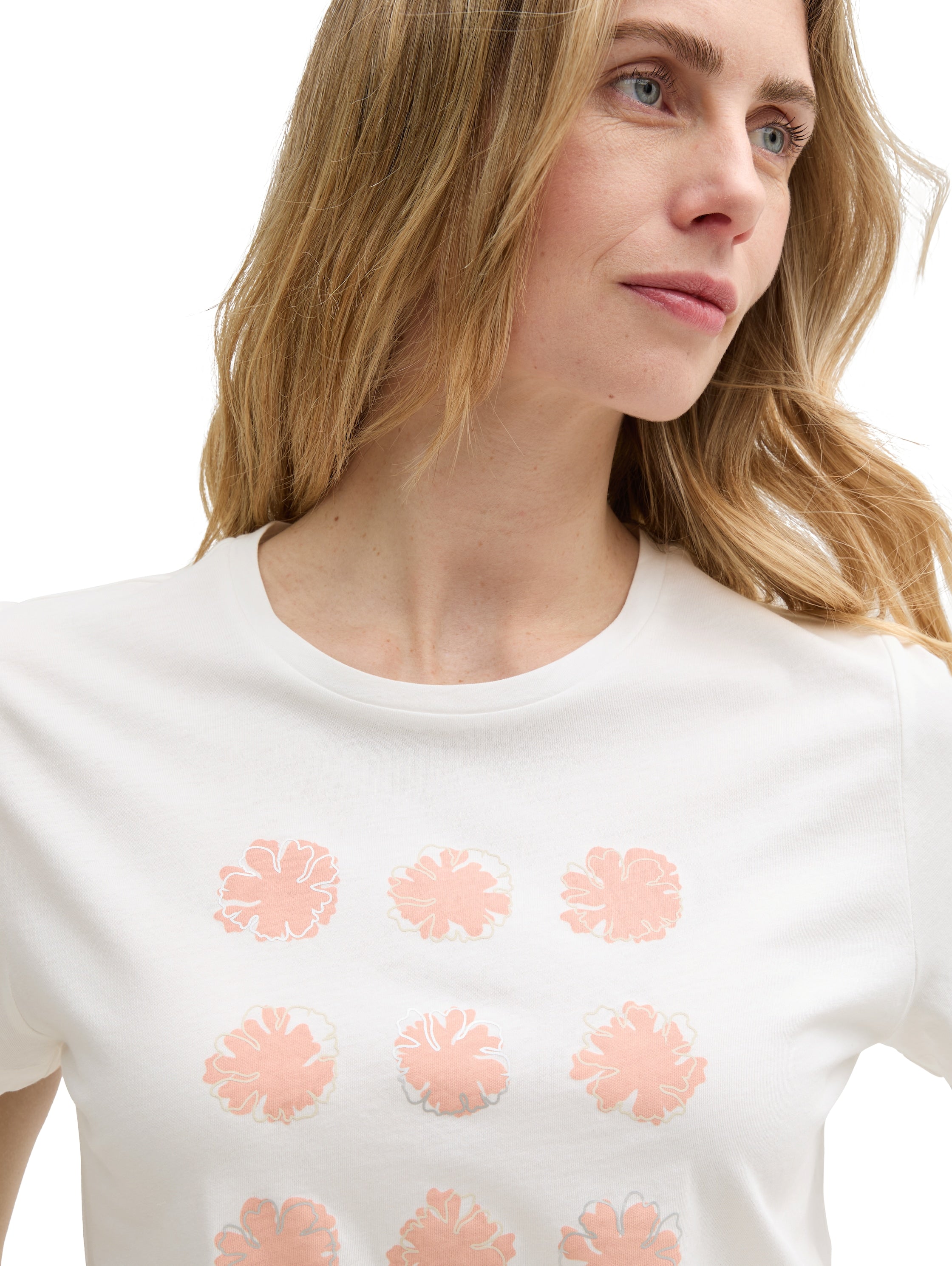 T-Shirt mit Rundhalsausschnitt