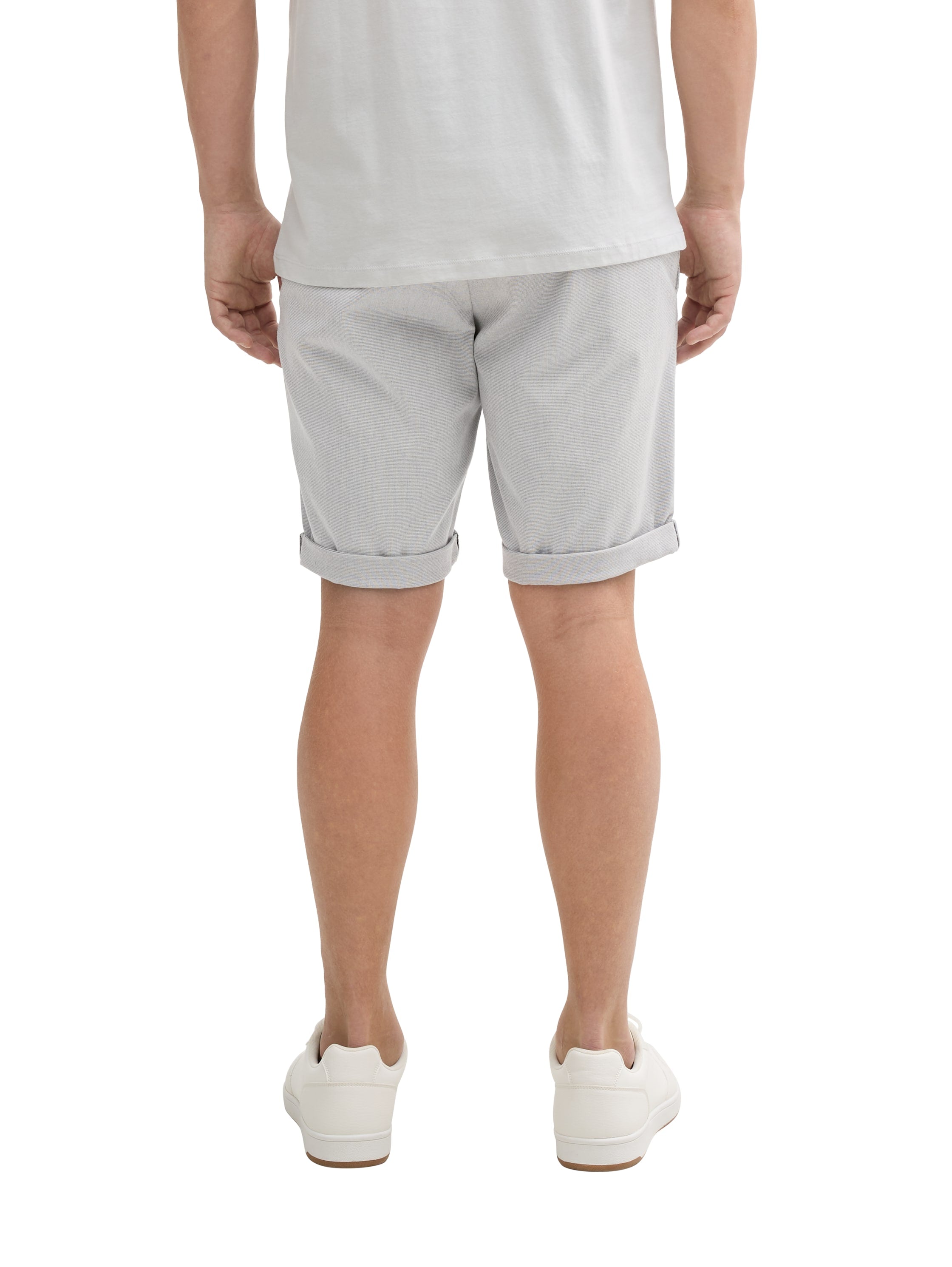 Regular Fit Chino Shorts mit Gürtel