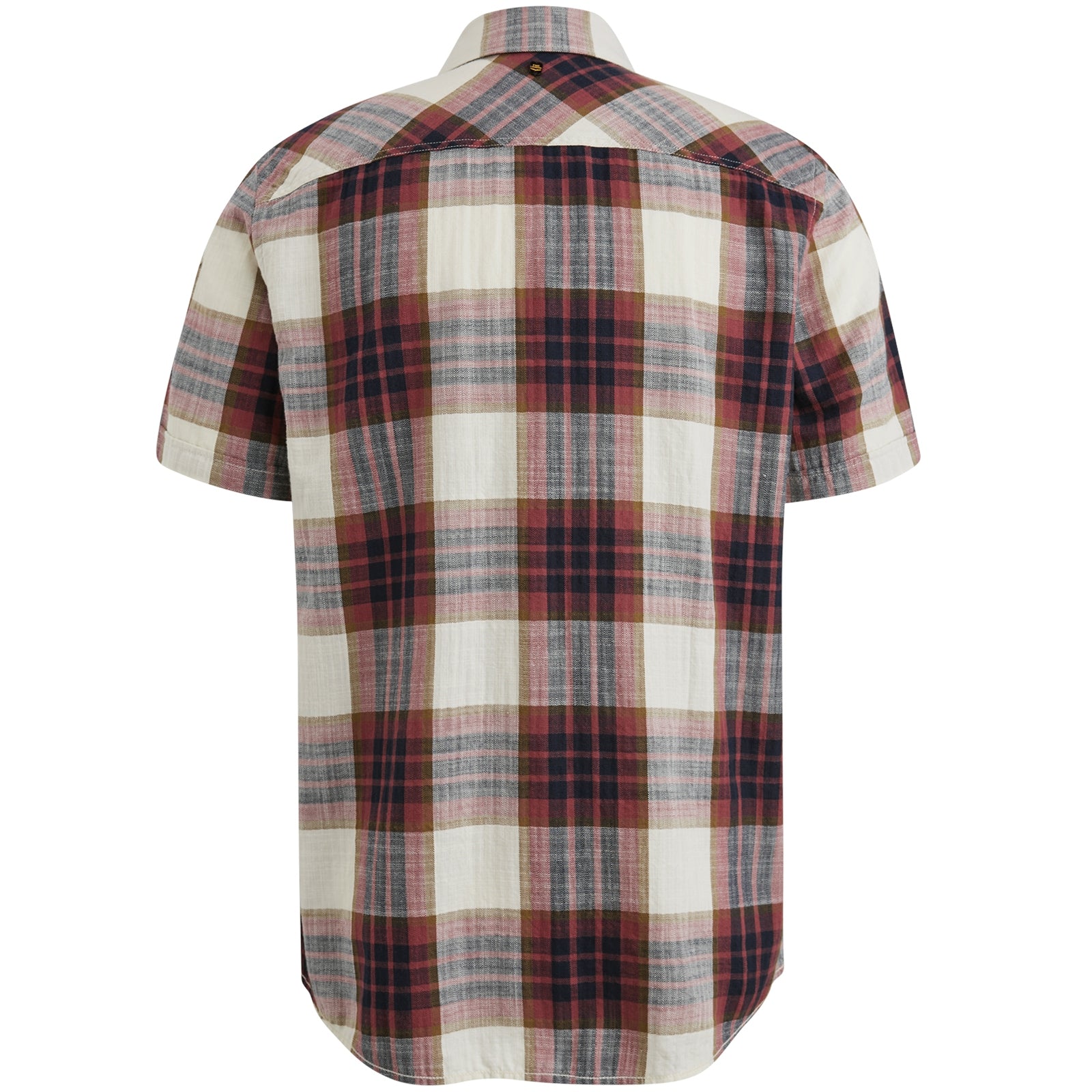 Ctn Slub Herringbone Check Esben