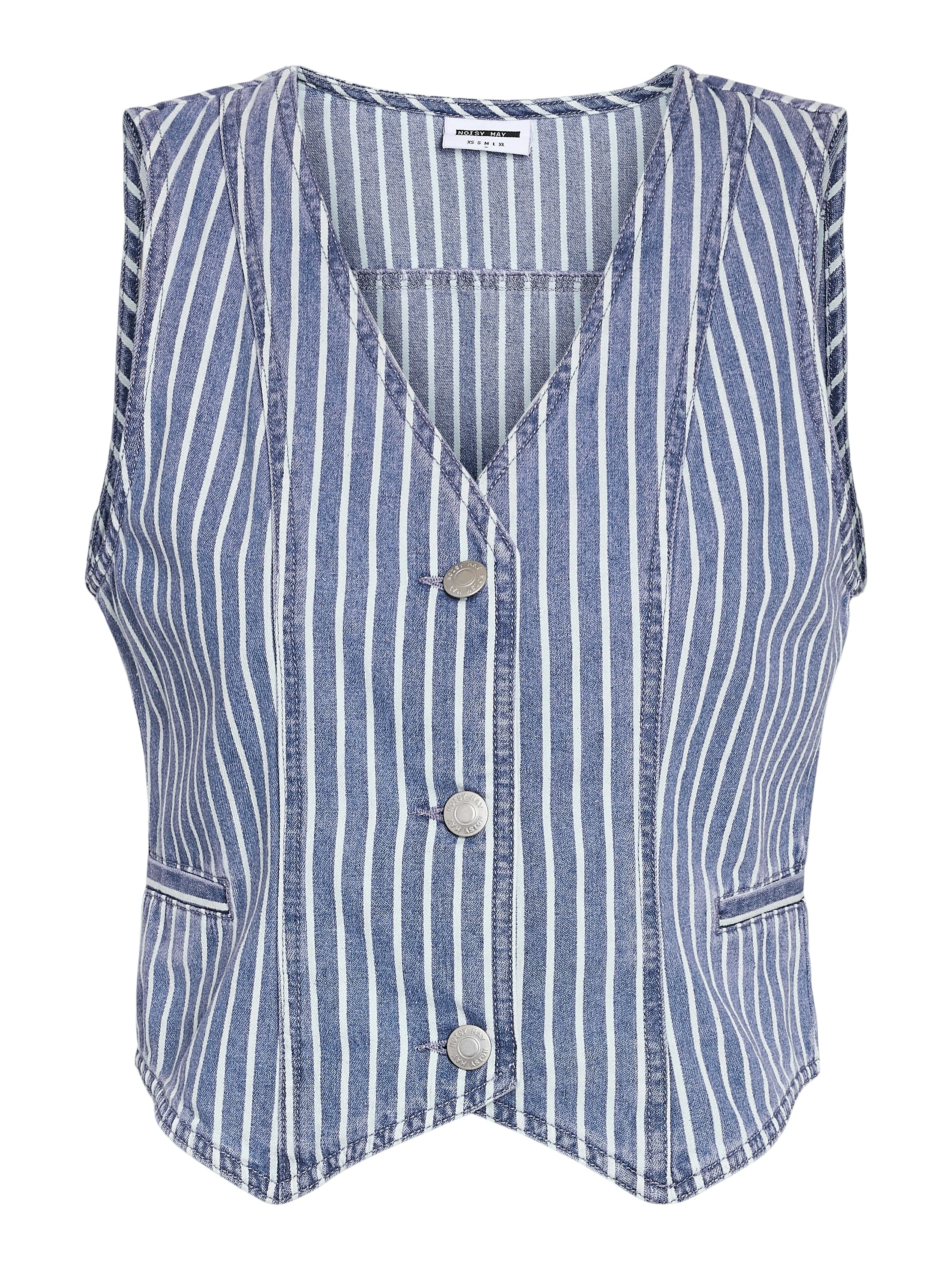 NMHERA S/L SLIM PINSTRIPED VEST BS008MB