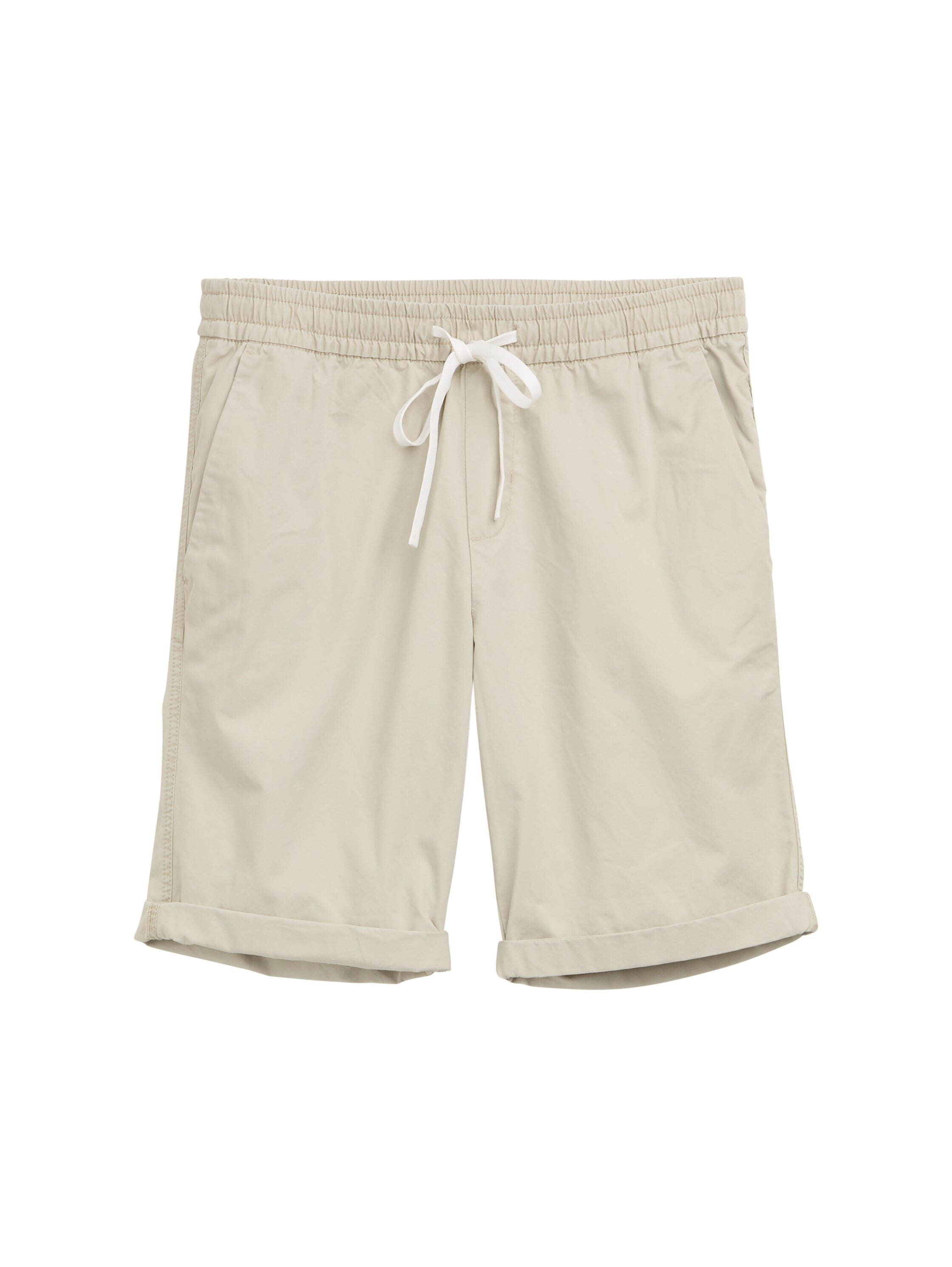 Regular Shorts mit Gummibund aus Baumwolle