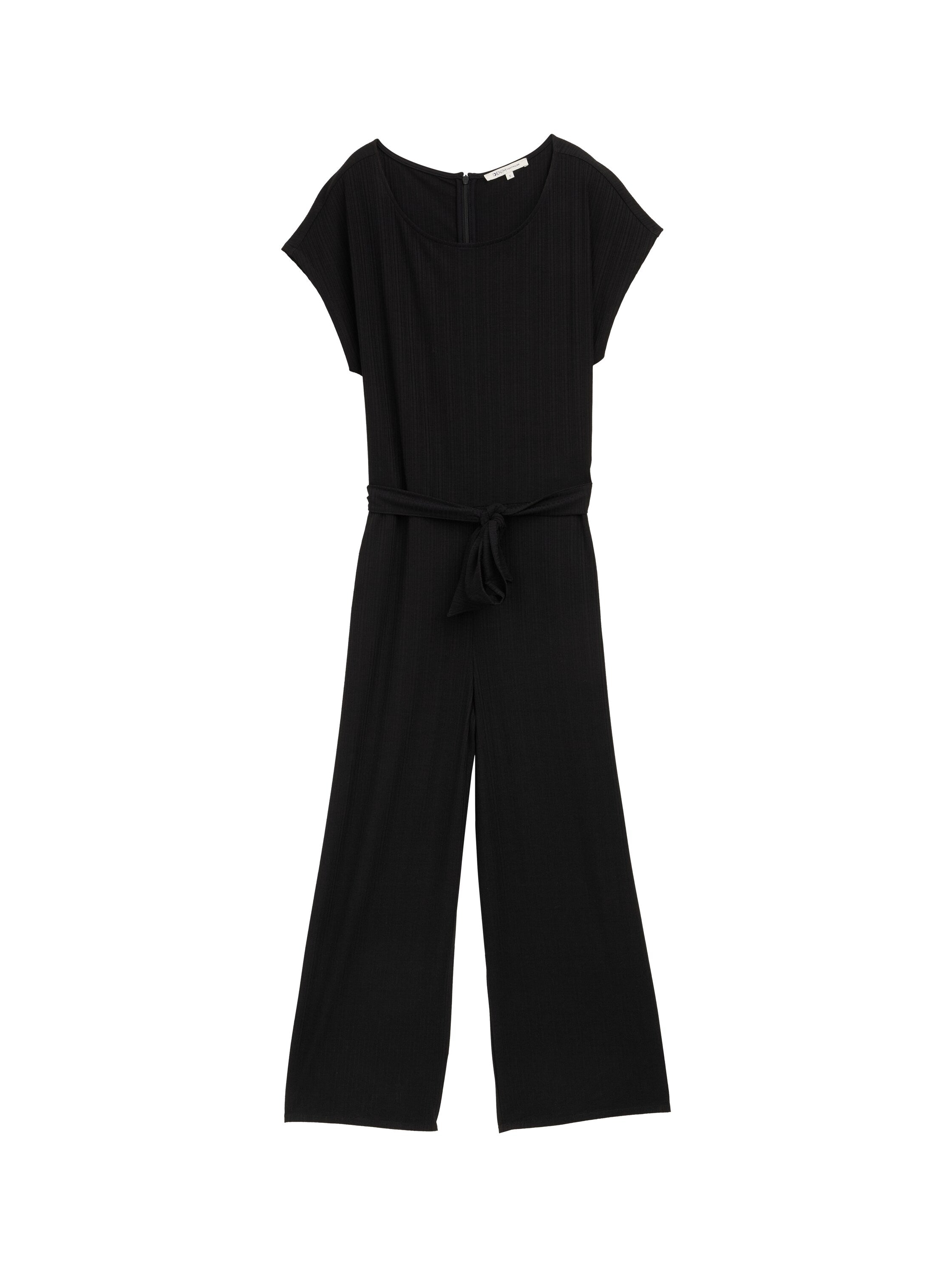 Jumpsuit mit Rippstruktur