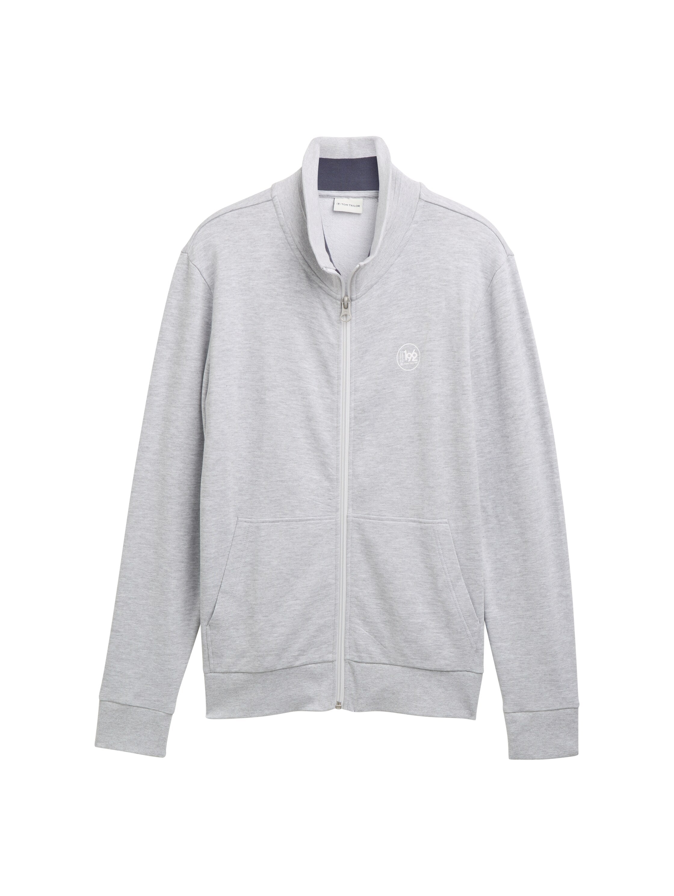 Sweatjacke mit Stehkragen