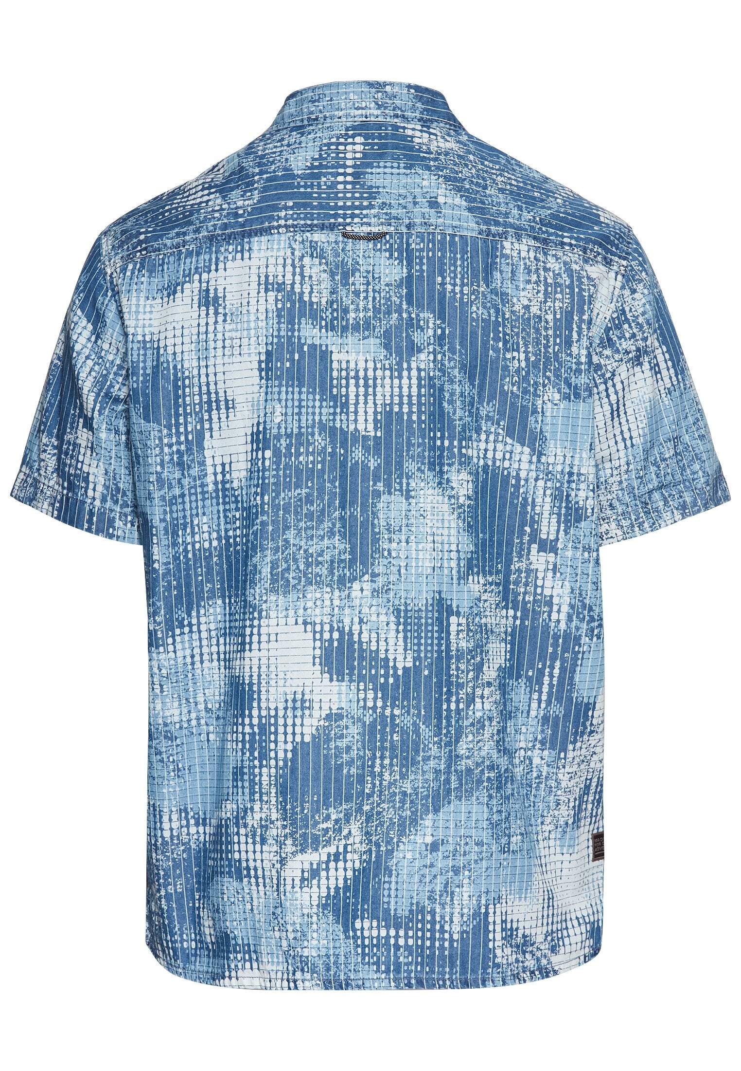 Kurzarmhemd mit Allover-Print