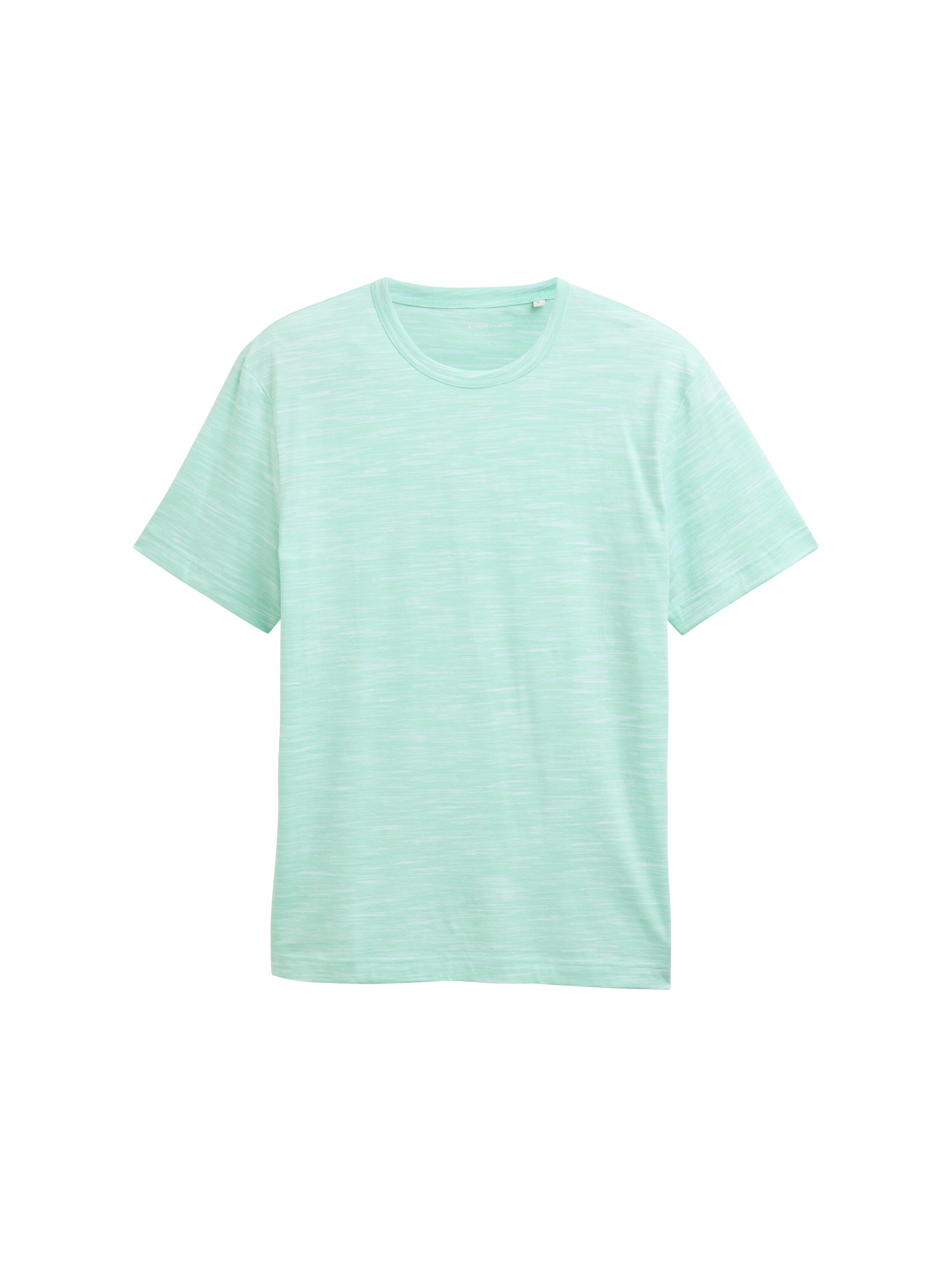 Basic T-Shirt in Melange-Optik