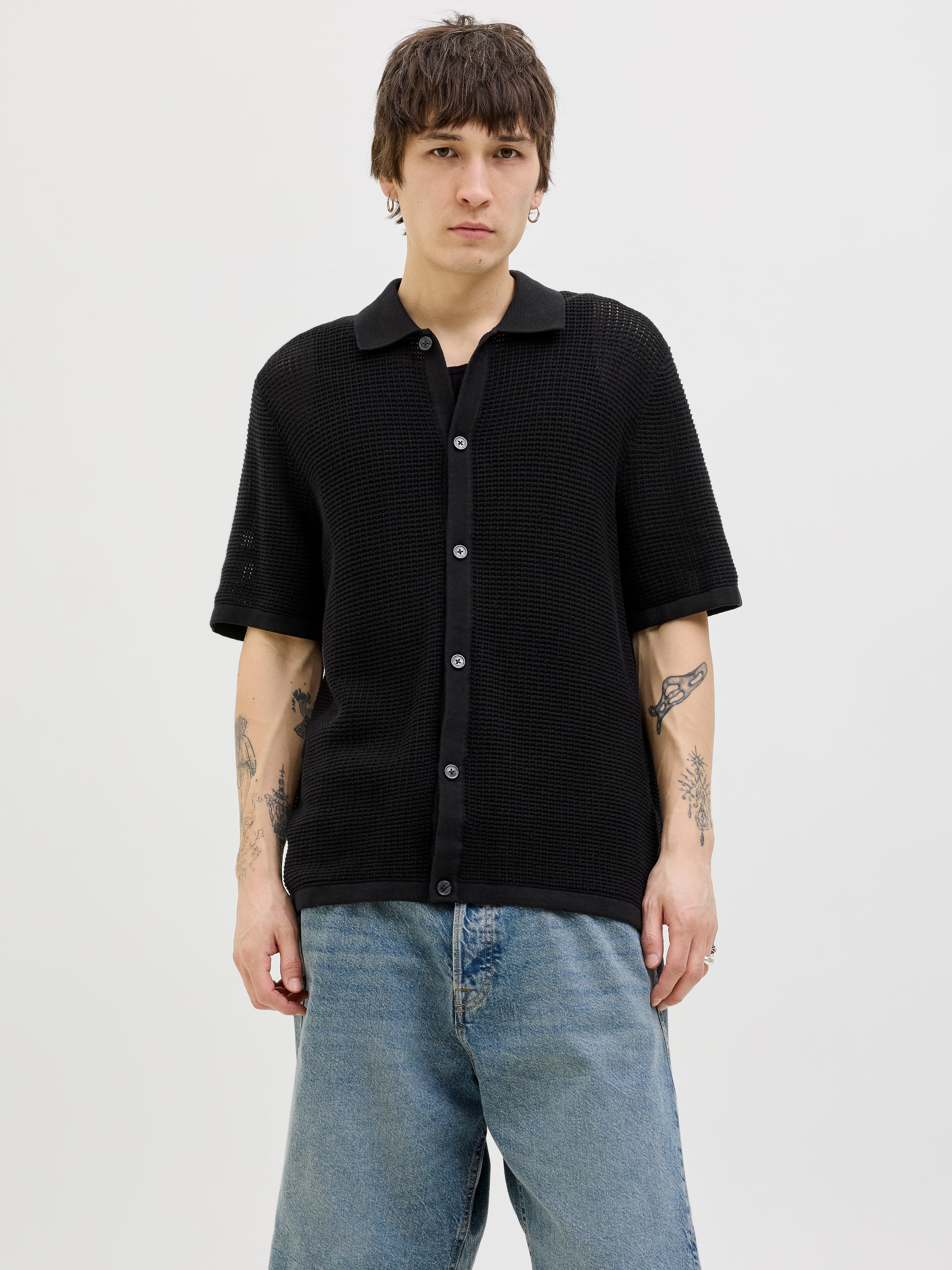 JORALMERIA KNIT SS POLO LN