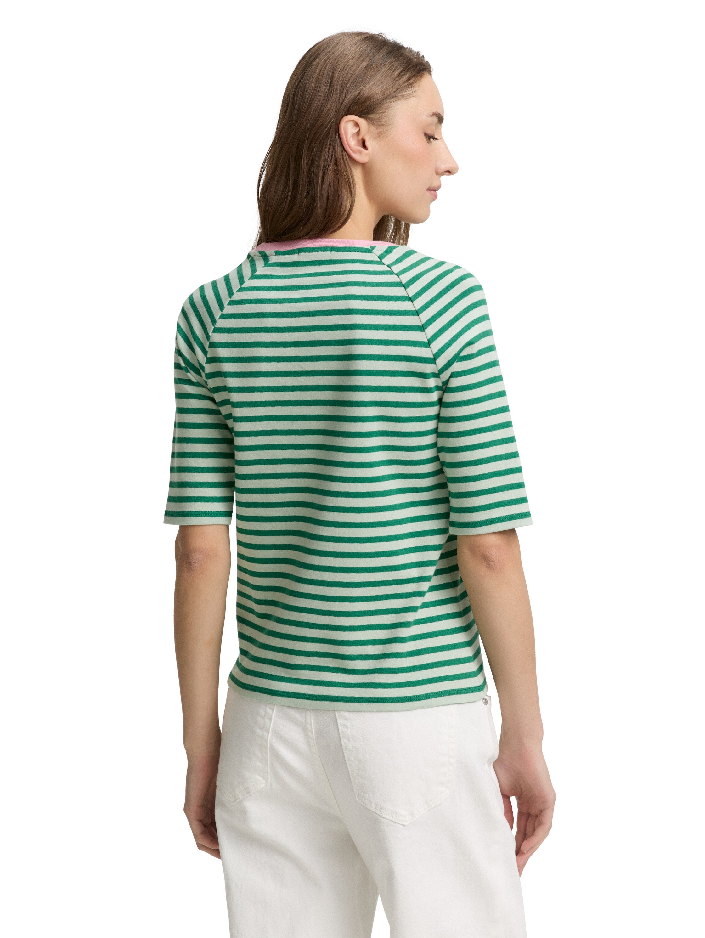 T-Shirt mit Streifenmuster