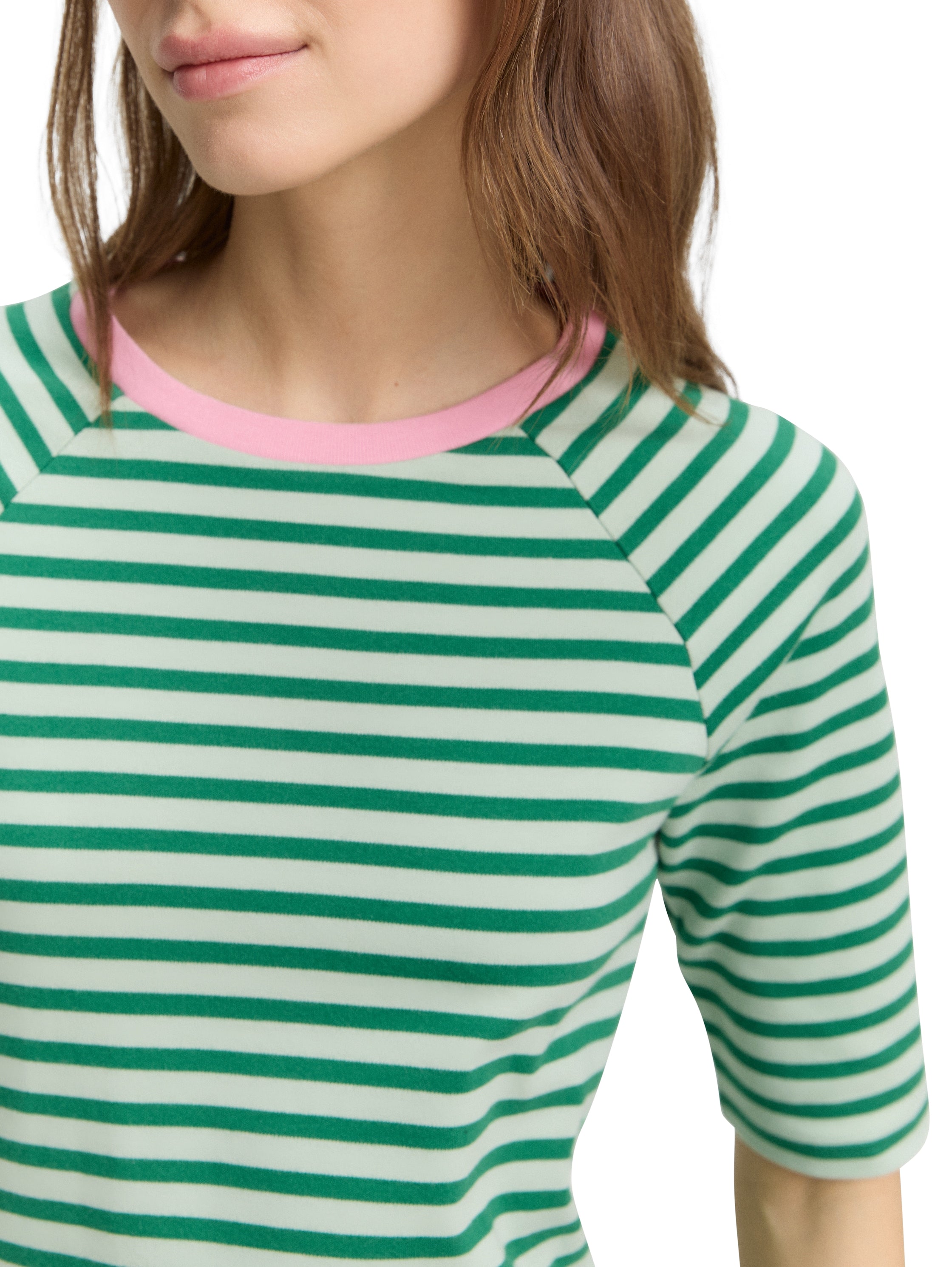 T-Shirt mit Streifenmuster