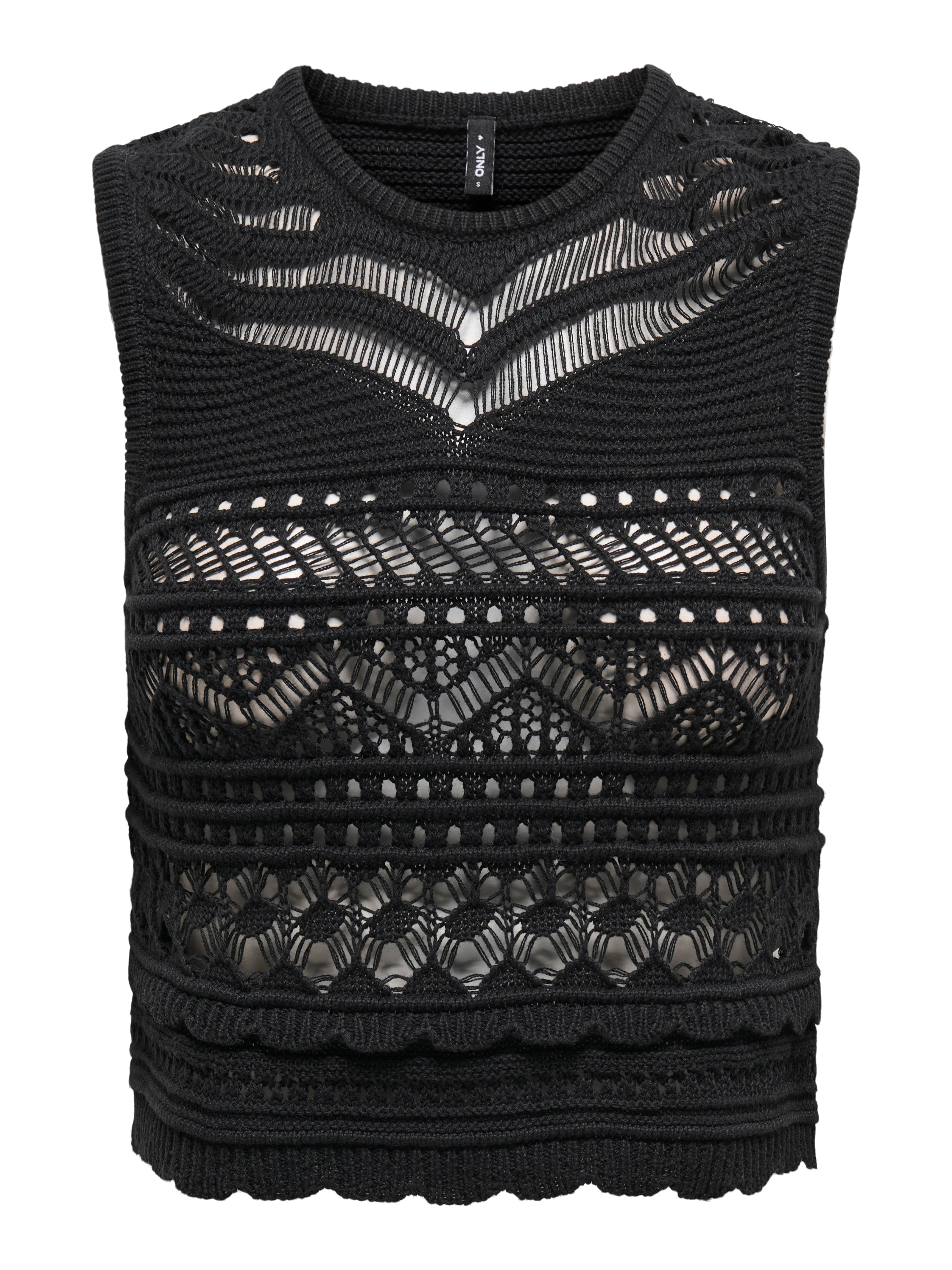 ONLPAULA SL O-NECK TOP KNT