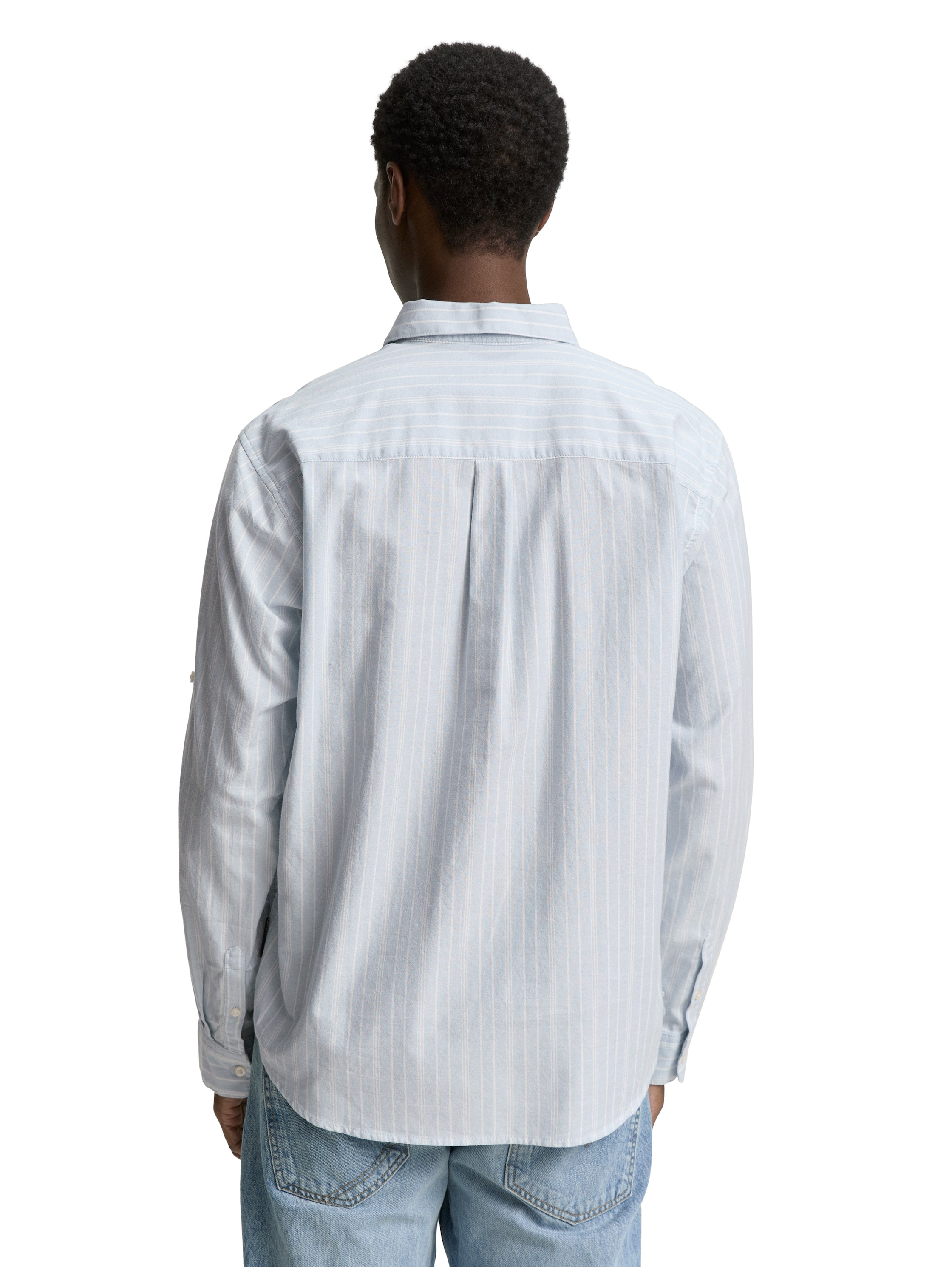 Relaxed Fit Hemd mit Turn-up-Funktion