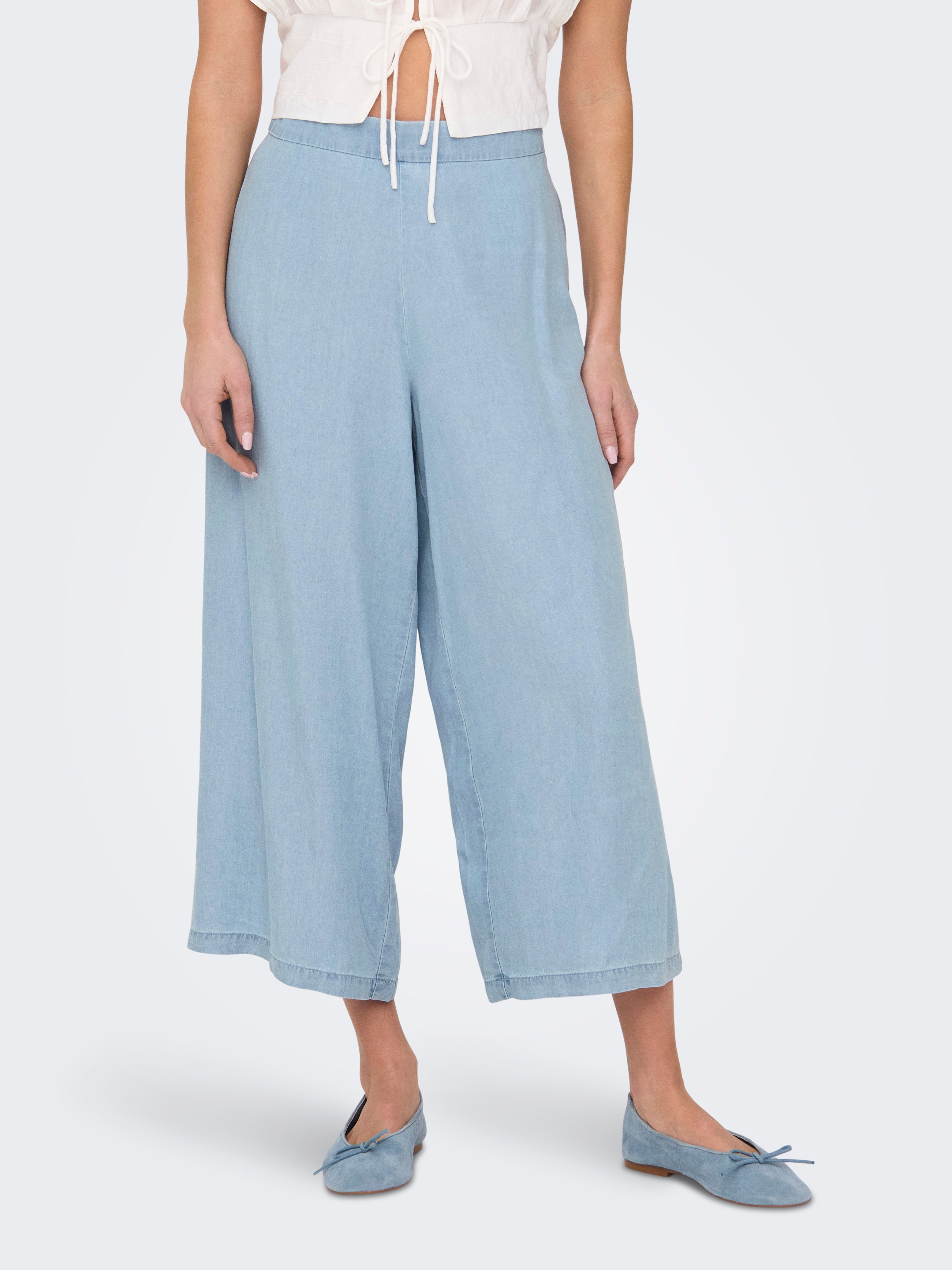 ONLCHARIS LIFE LONG CULOTTE PANT CC WVN