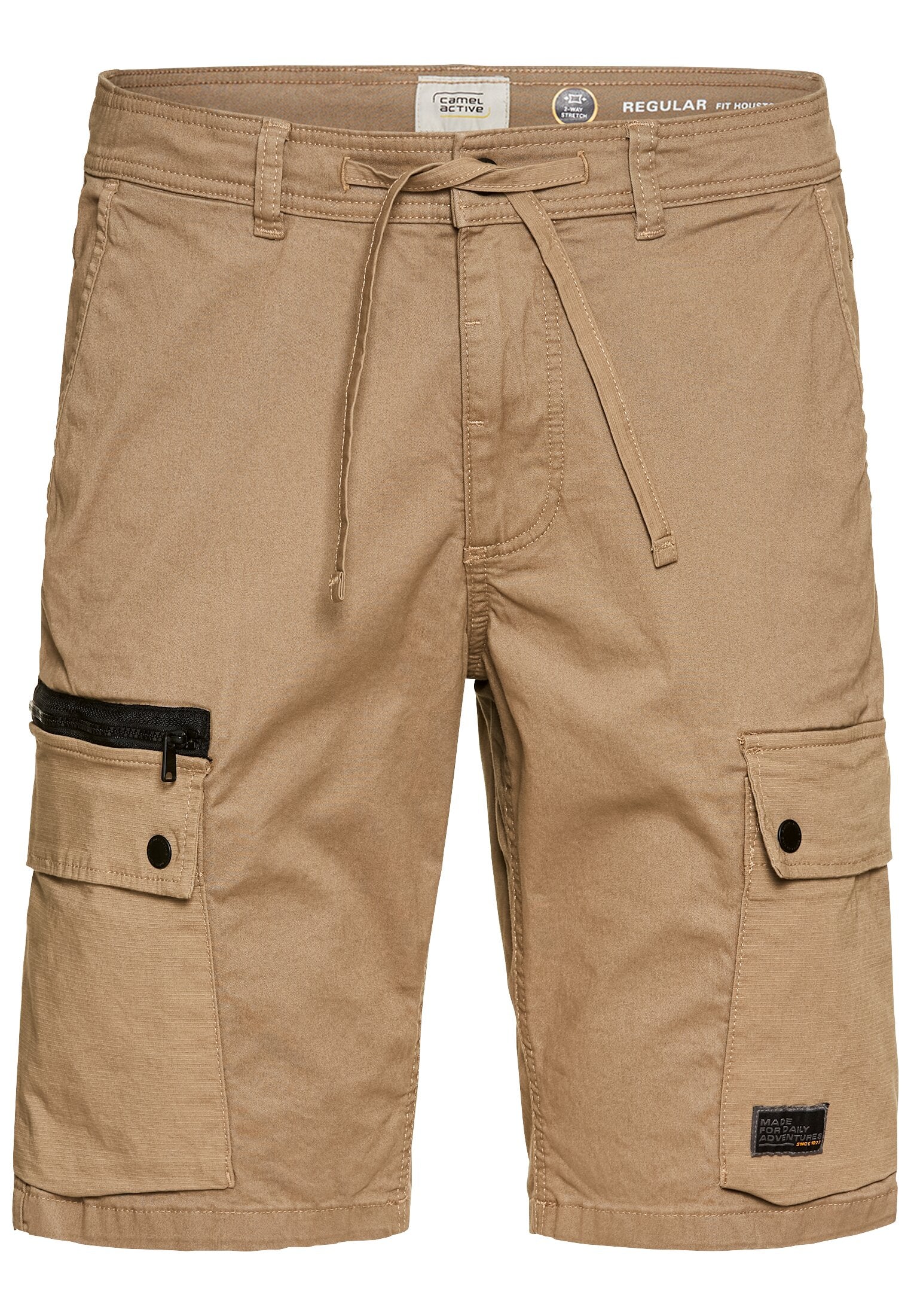 Cargo-Shorts mit Kordelzug und Stretch
