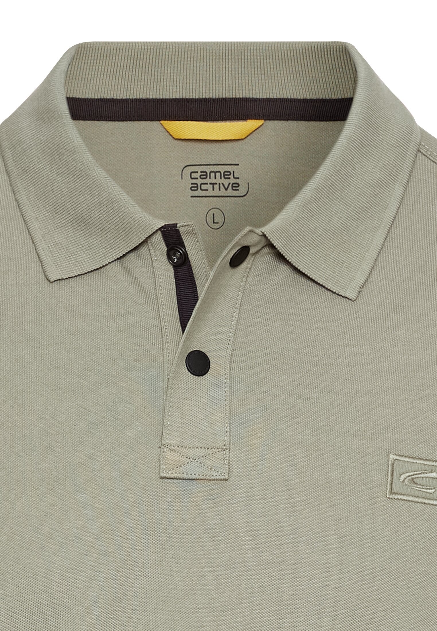 Kurzarm Poloshirt aus einem Baumwollmix