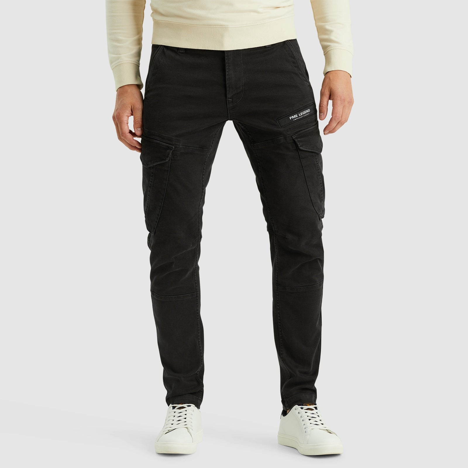 NORDROP CARGO WASHED BLACK DENIM
