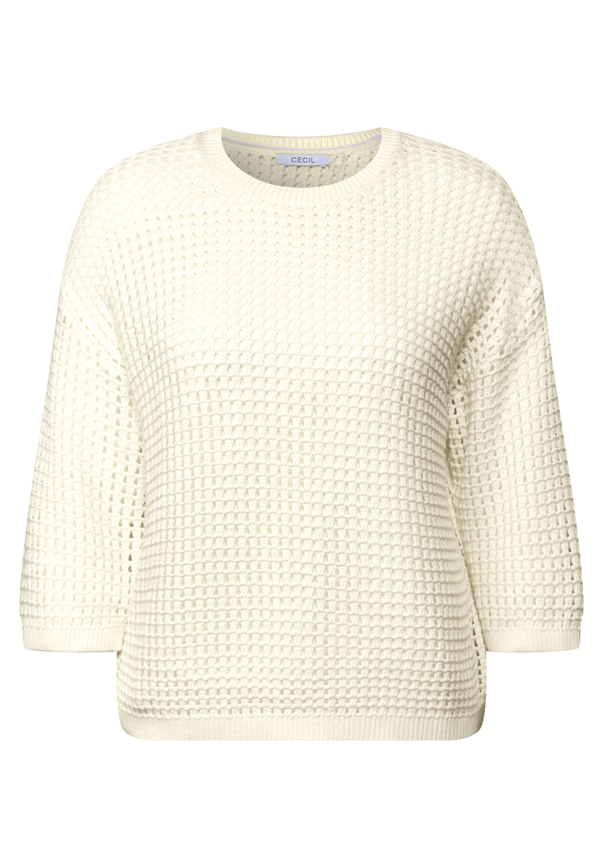 Pullover im Häkel-Optik