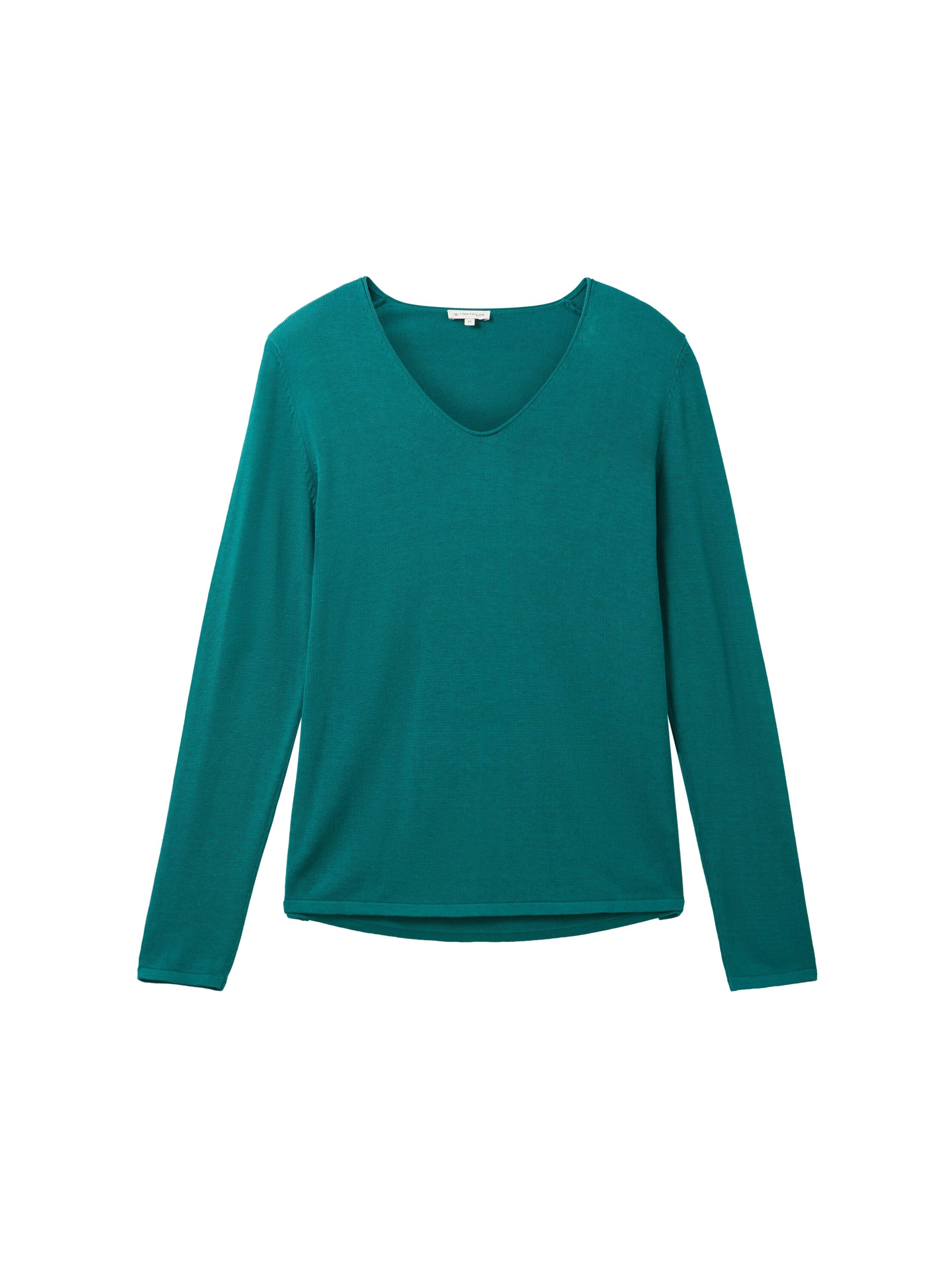 sweater basic v-neck
