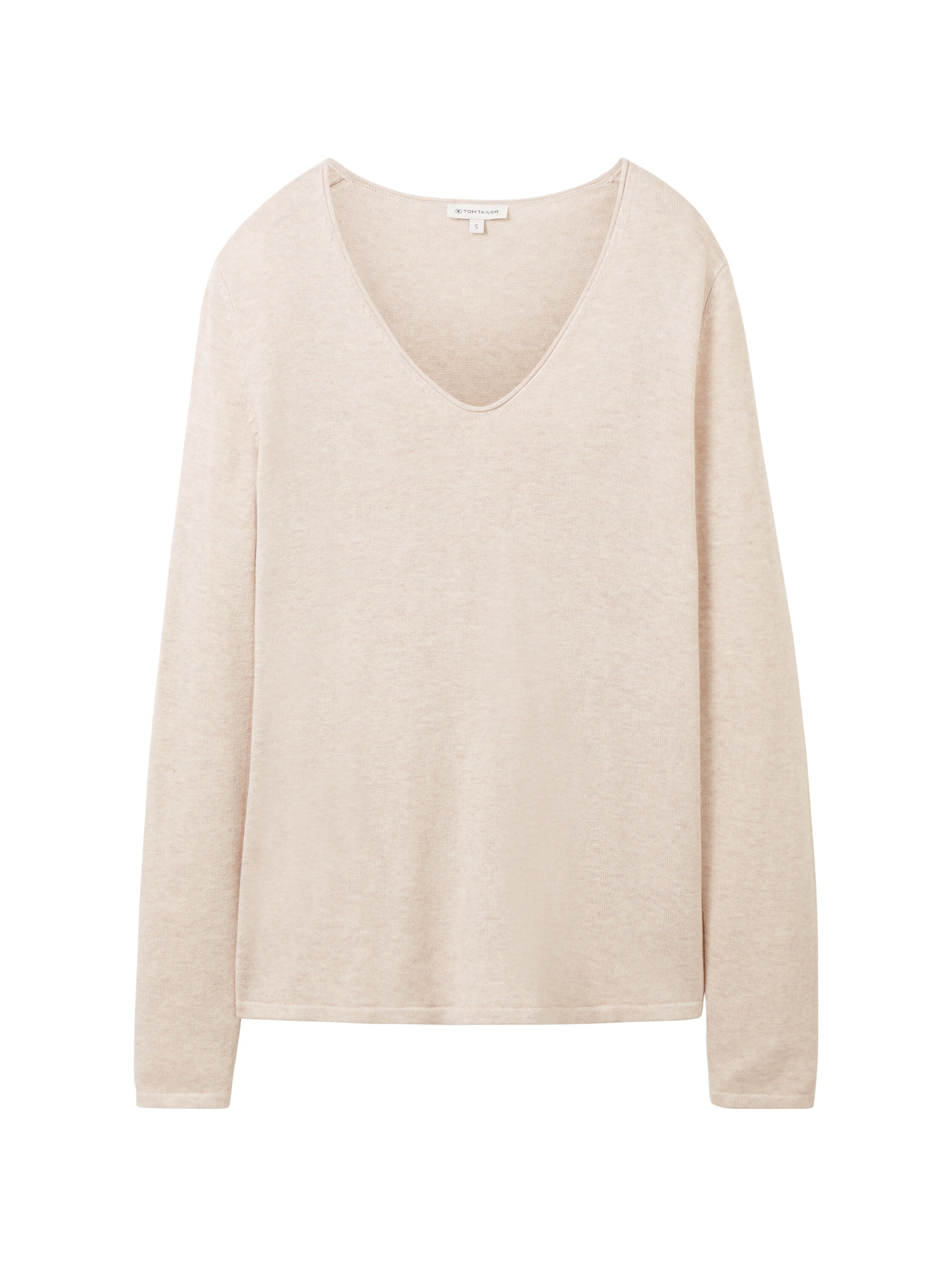 sweater basic v-neck