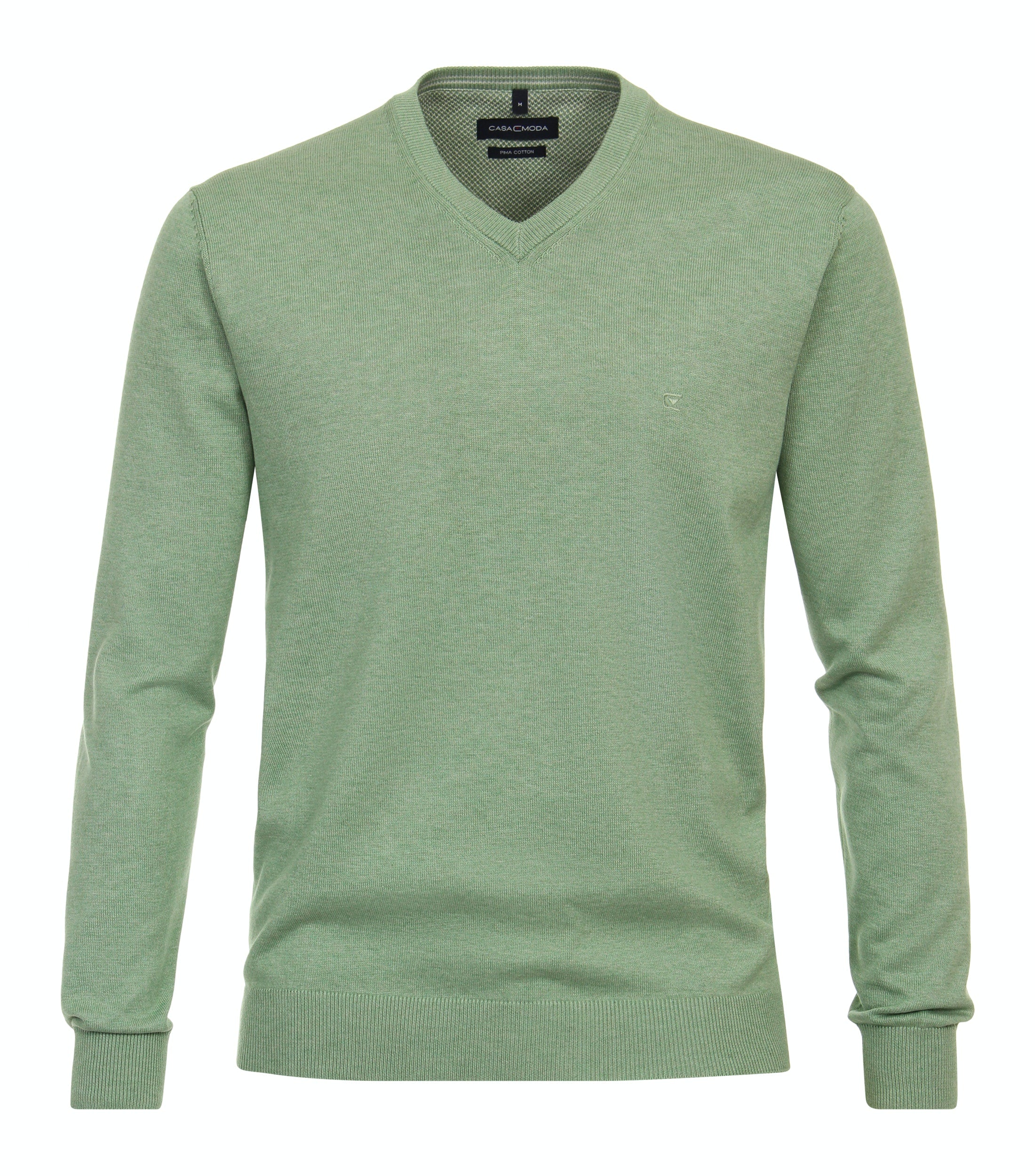 Pullover mit V-Ausschnitt uni 004430