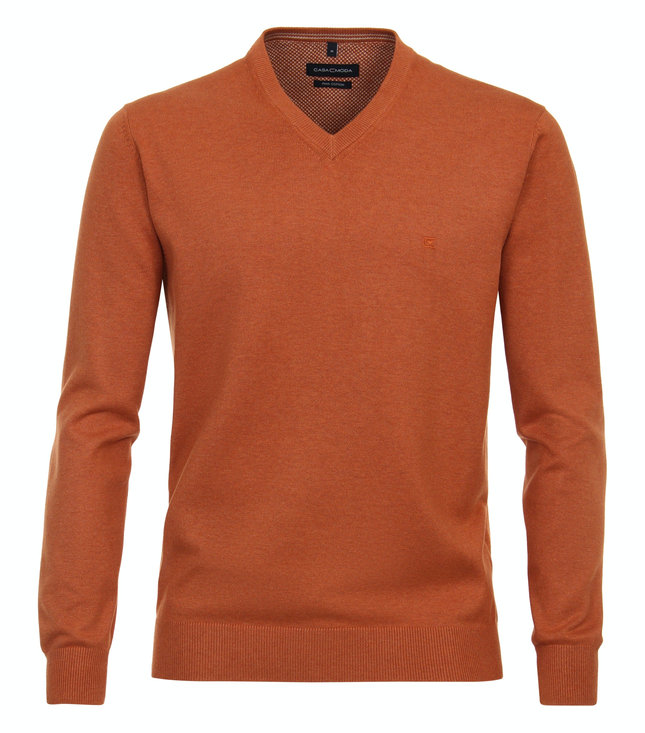 Pullover mit V-Ausschnitt uni 004430