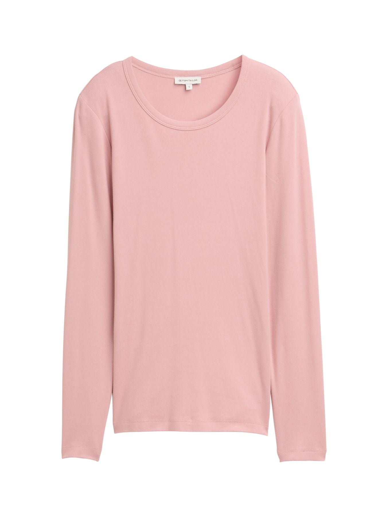 Basic Slim Fit Langarmshirt