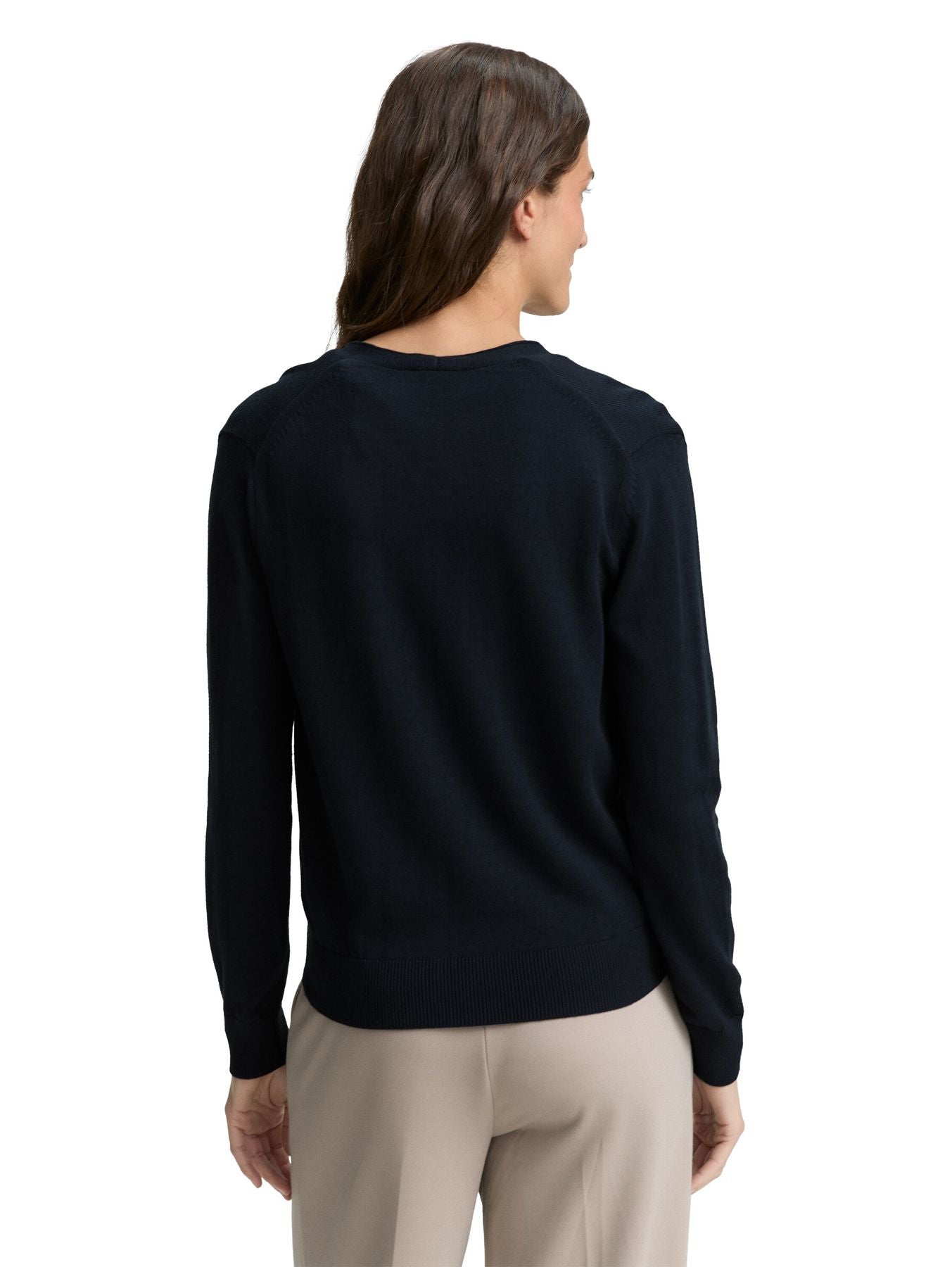 Cardigan mit V-Ausschnitt