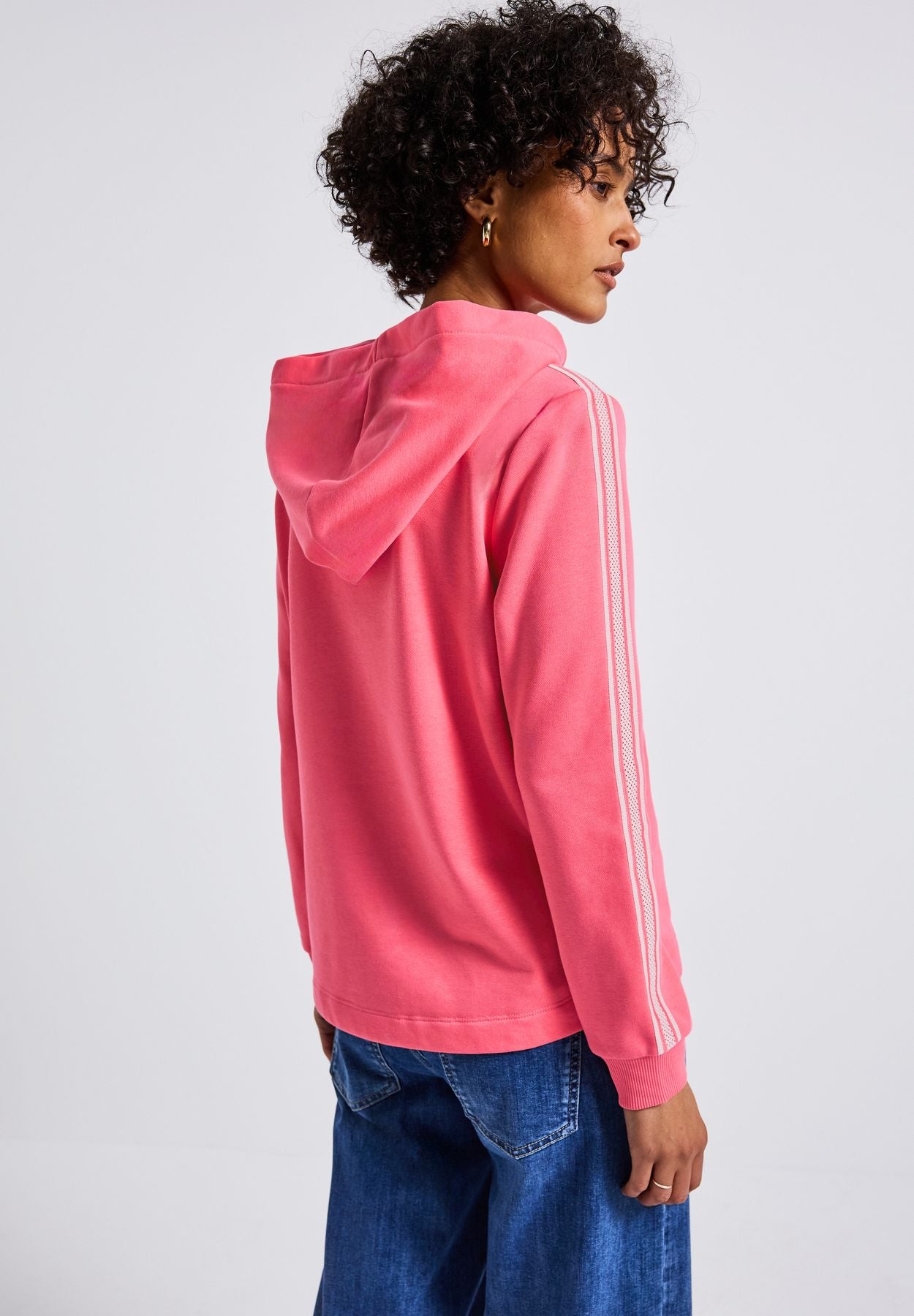 Hoodie mit Gallonstreifen